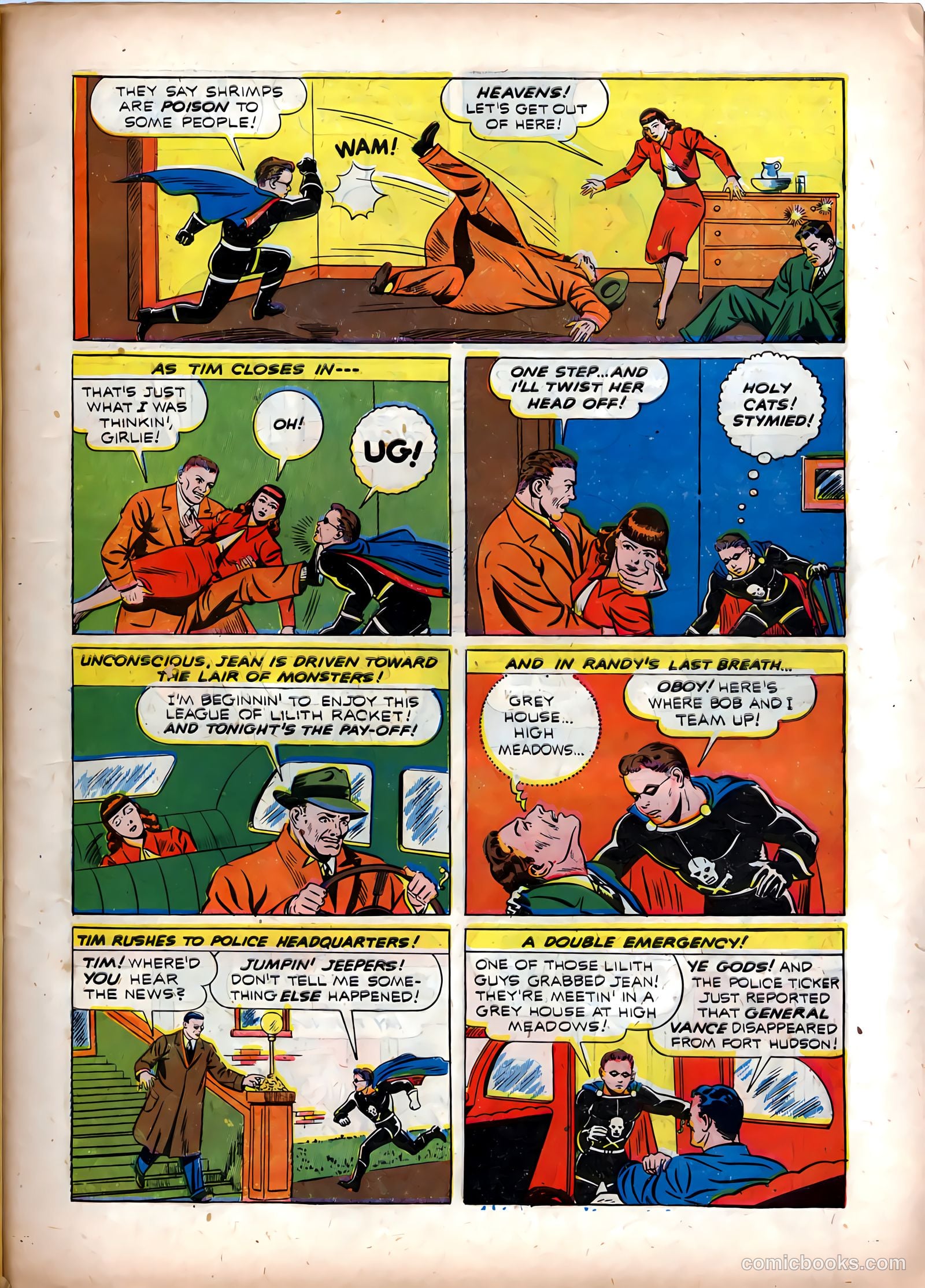 Exciting Comics #18 (1942) — page 11 of 68