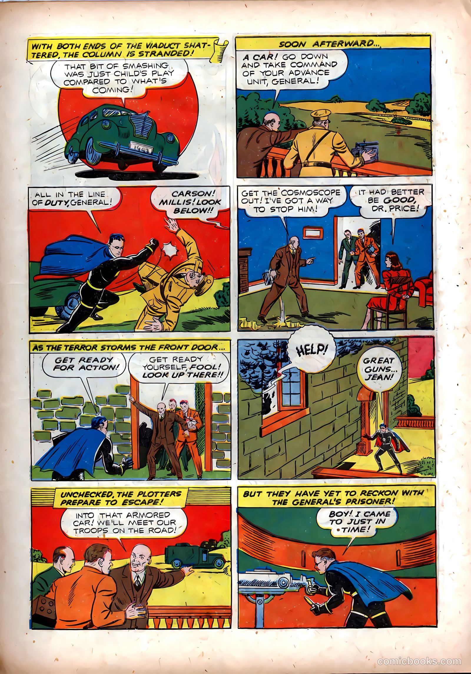 Exciting Comics #18 (1942) — page 15 of 68