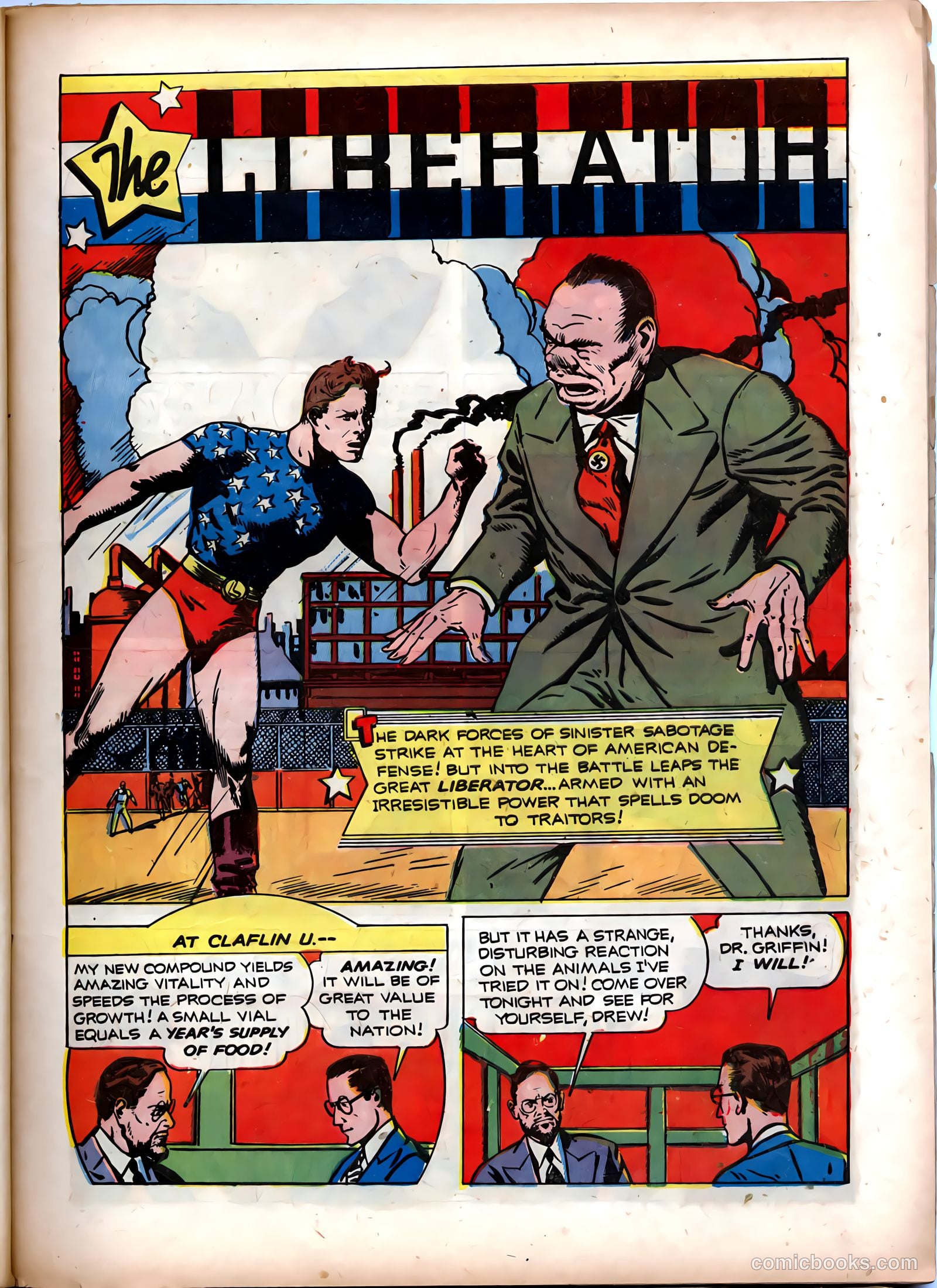 Exciting Comics #18 (1942) — page 17 of 68