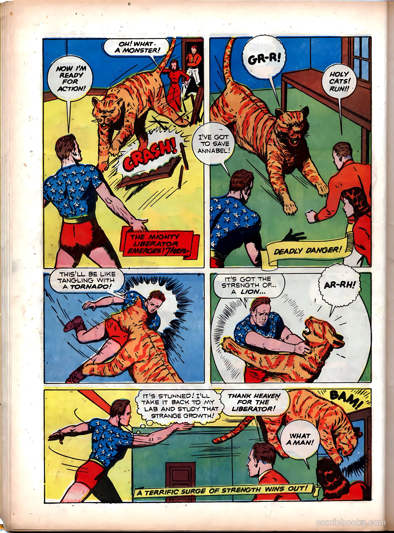 Exciting Comics #18 (1942) — page 20 of 68