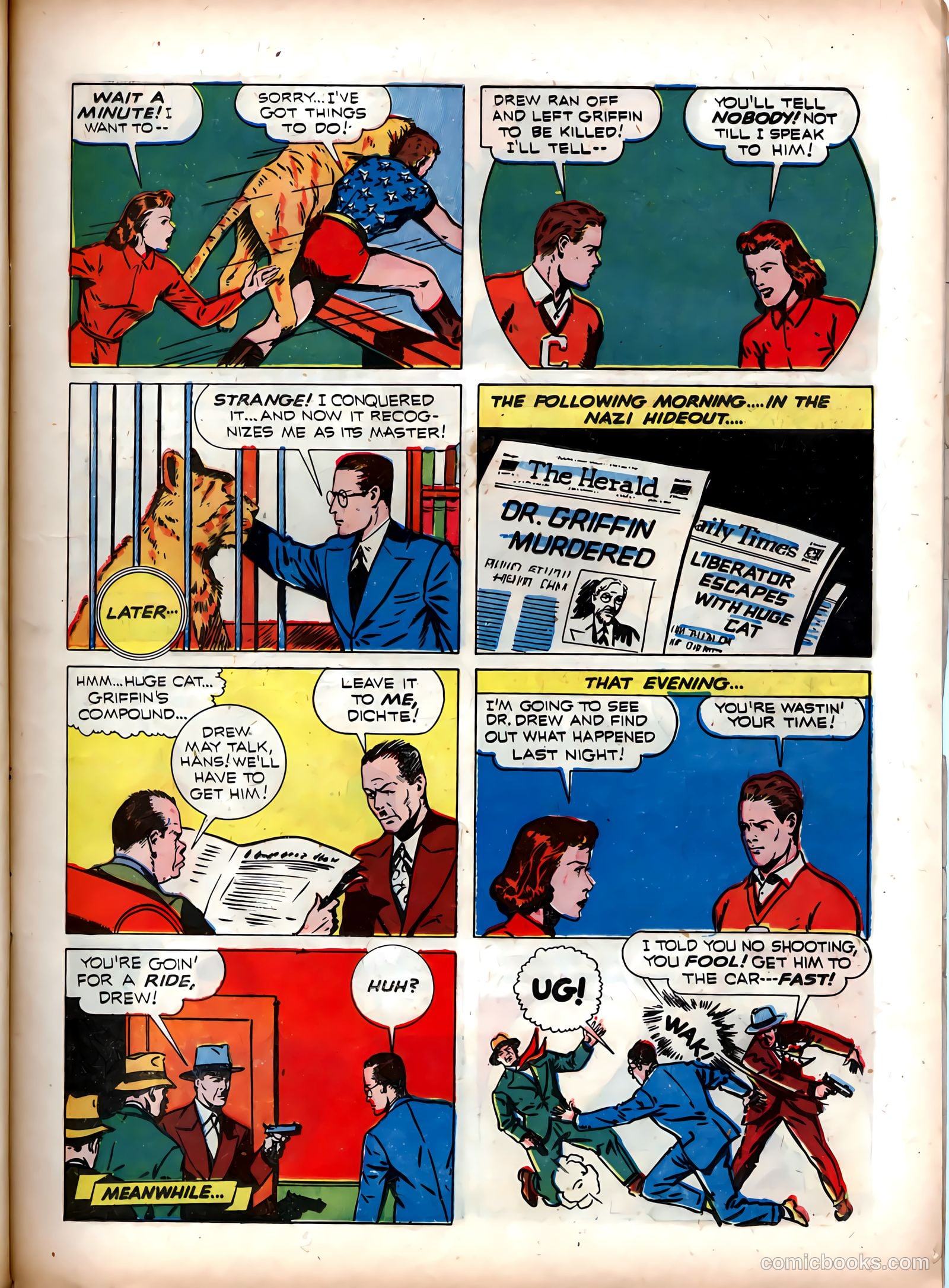 Exciting Comics #18 (1942) — page 21 of 68