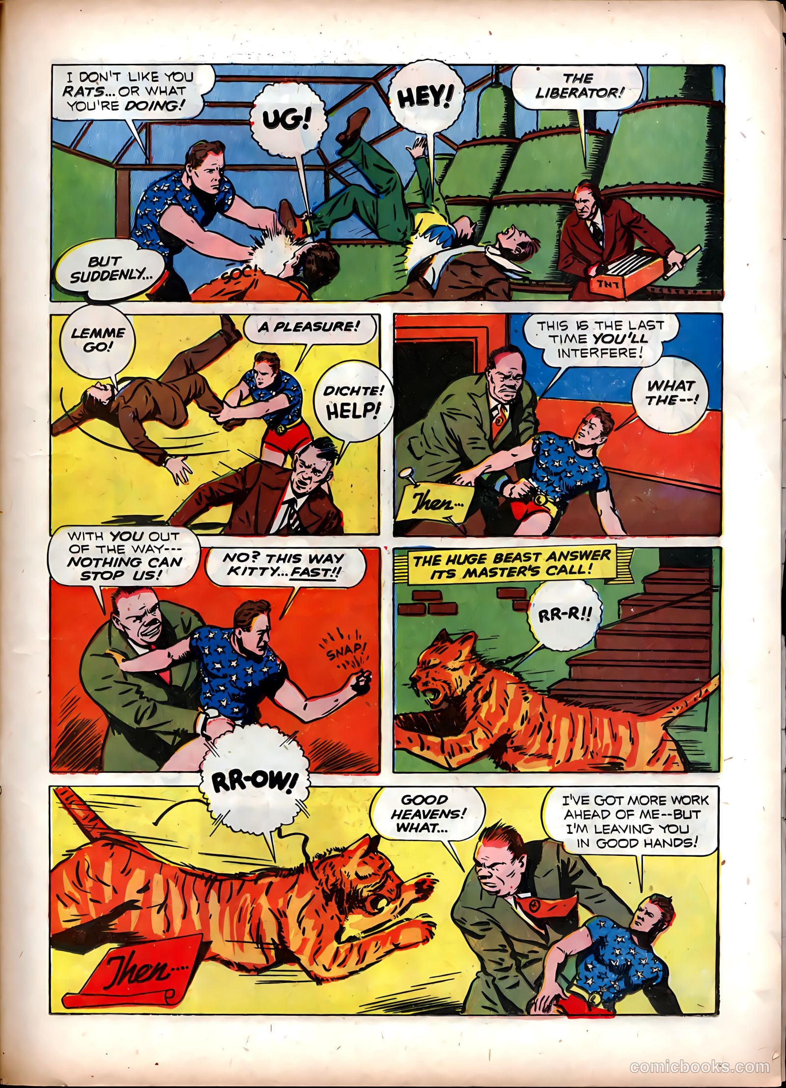 Exciting Comics #18 (1942) — page 25 of 68