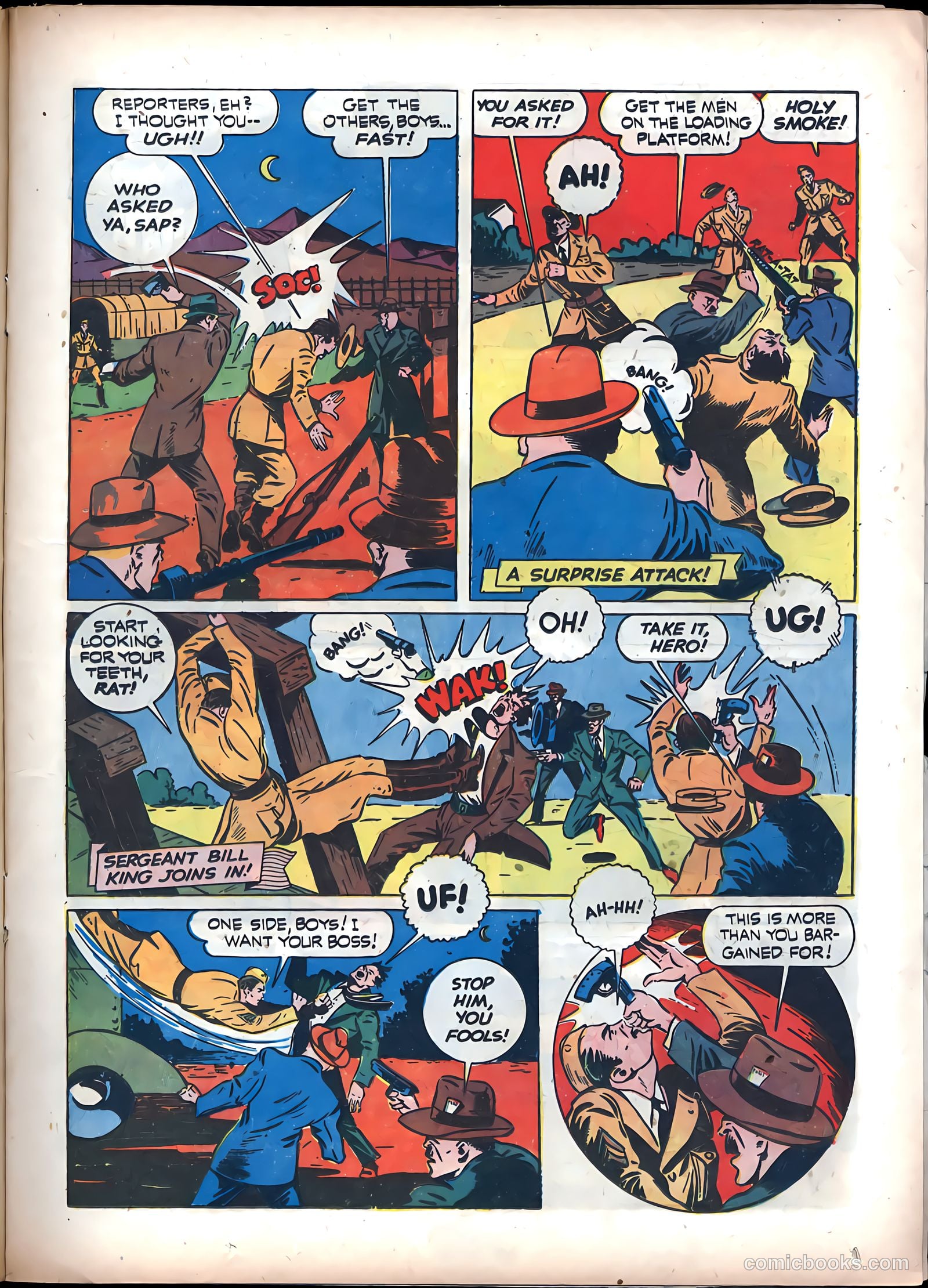 Exciting Comics #18 (1942) — page 29 of 68