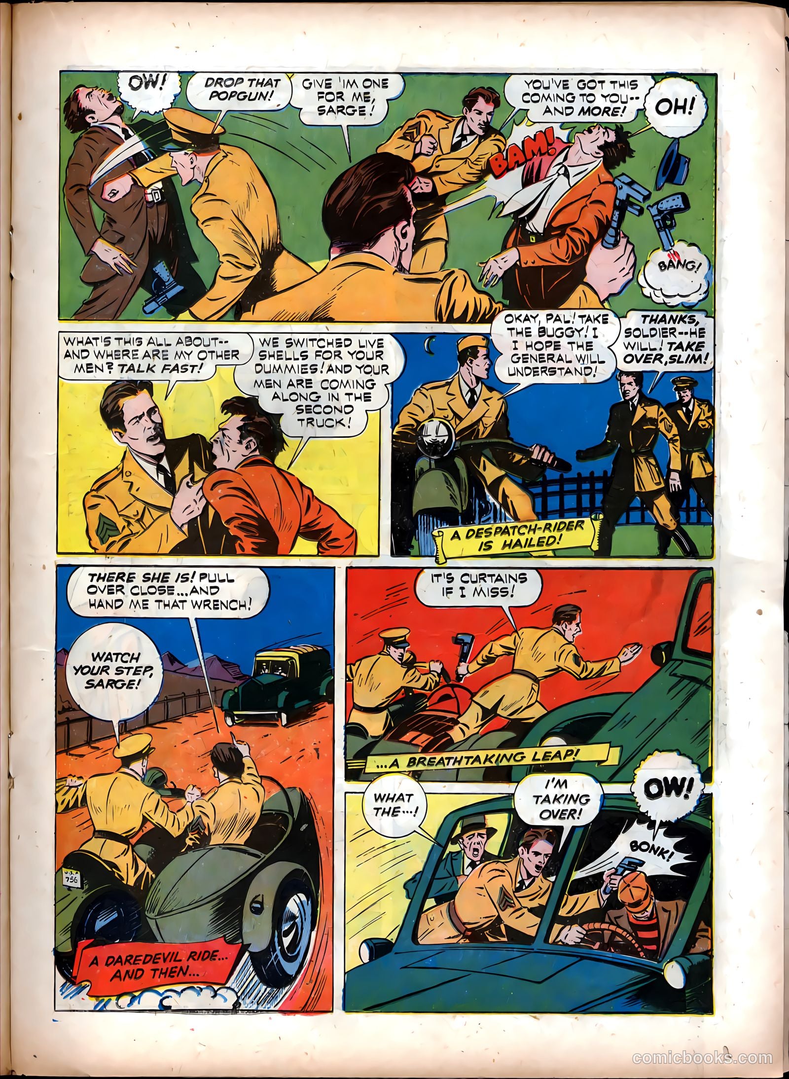 Exciting Comics #18 (1942) — page 31 of 68