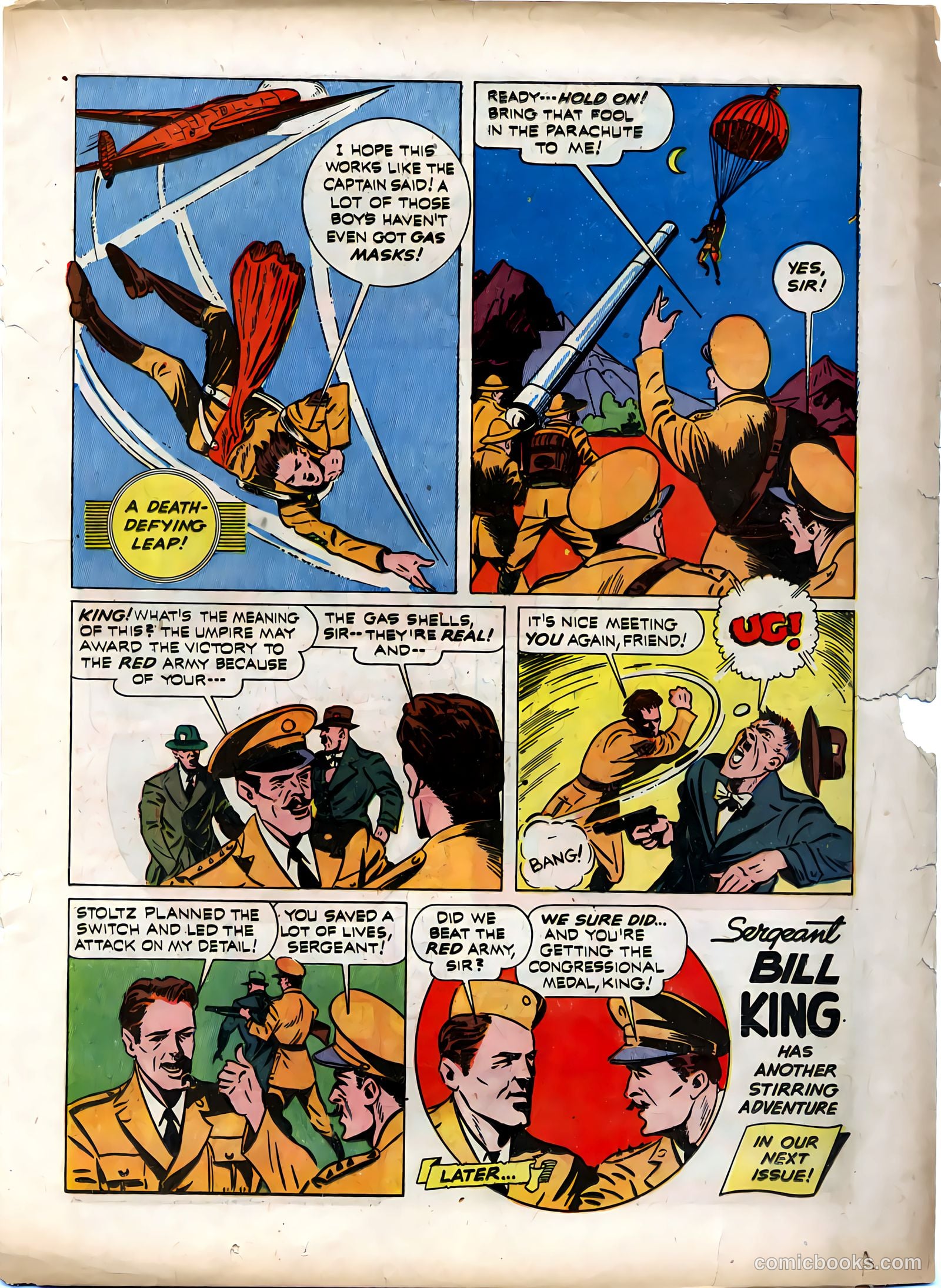 Exciting Comics #18 (1942) — page 33 of 68