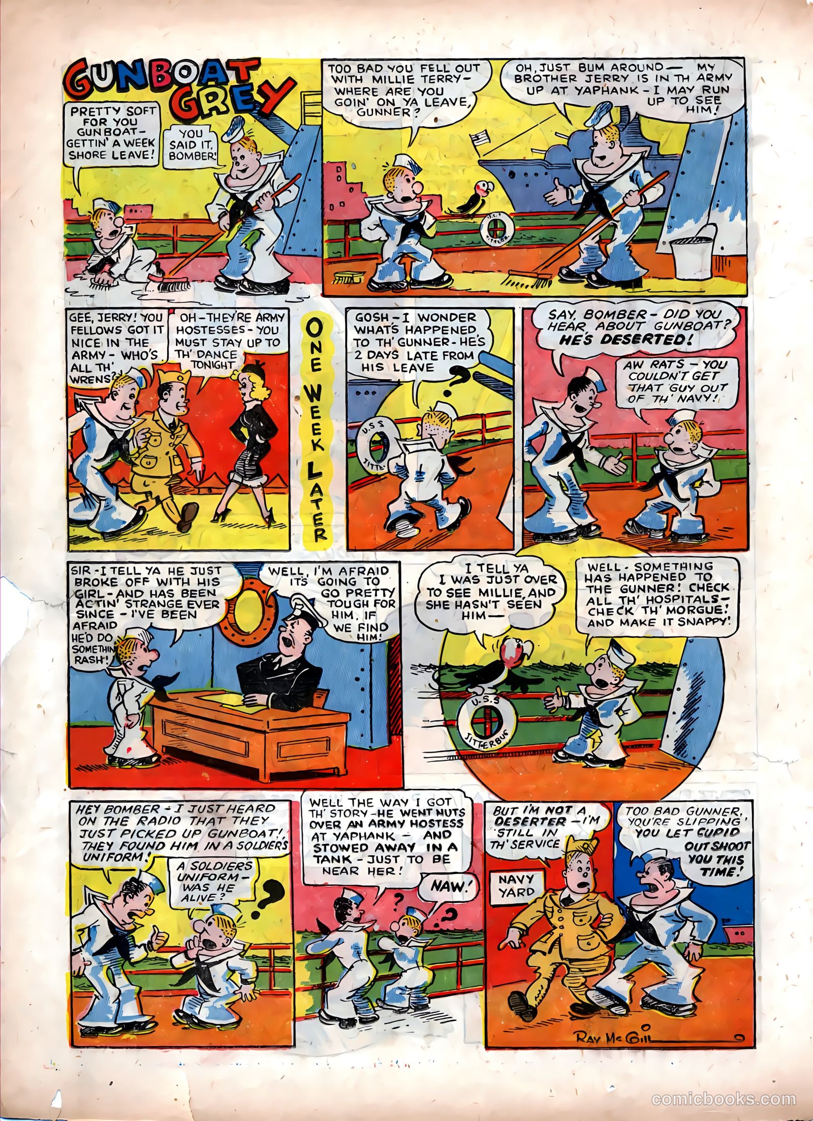 Exciting Comics #18 (1942) — page 34 of 68