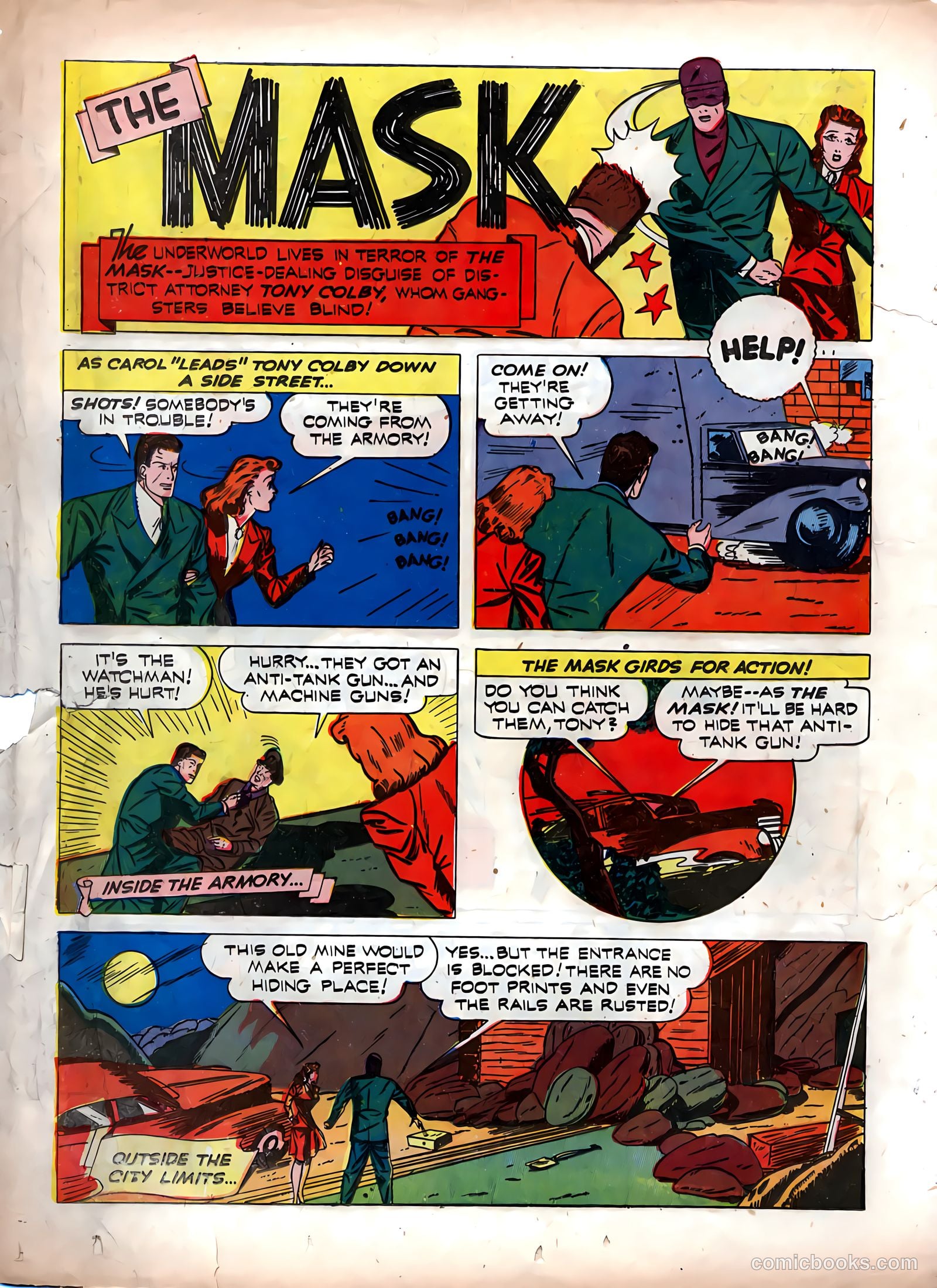 Exciting Comics #18 (1942) — page 36 of 68
