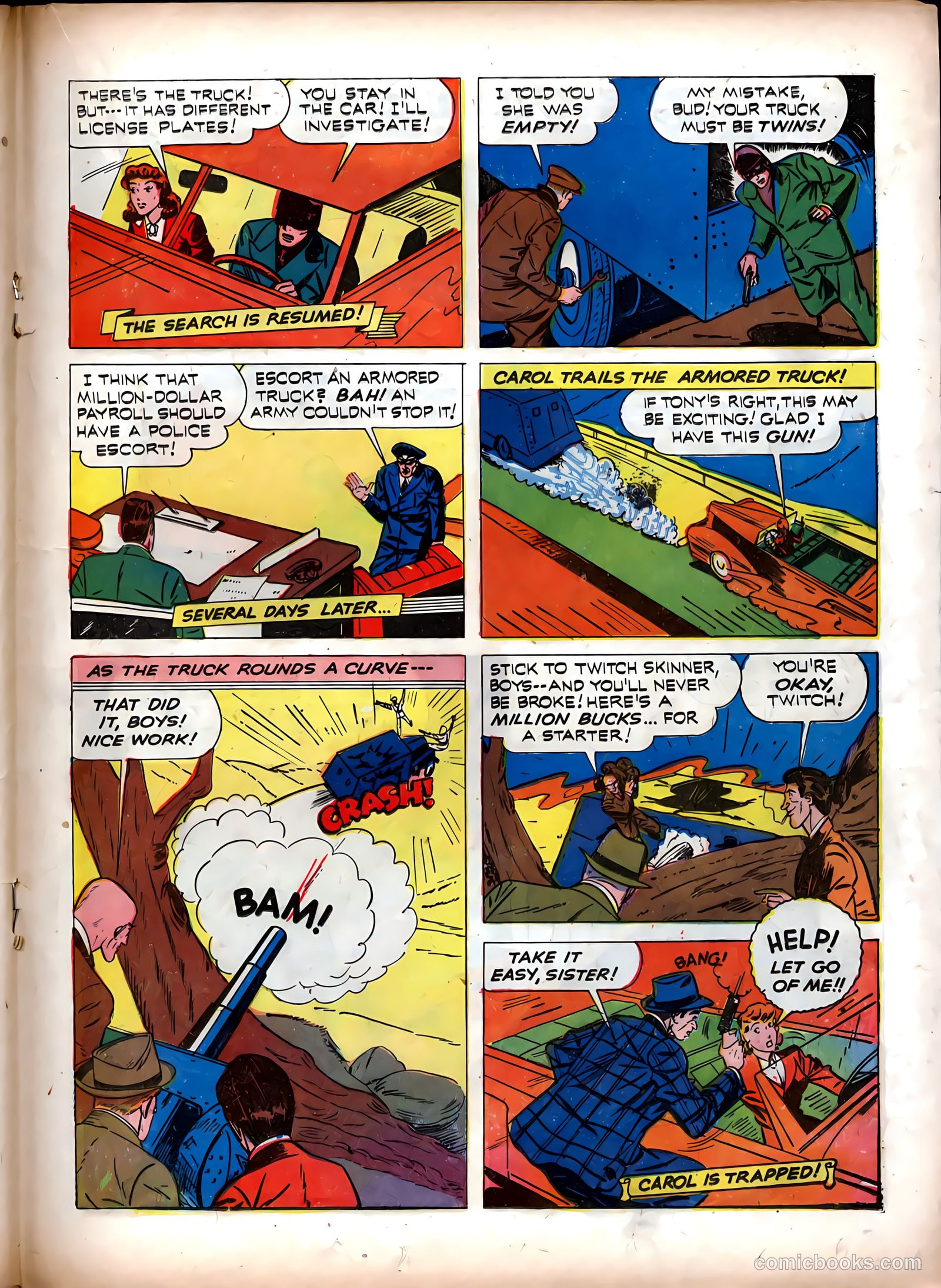 Exciting Comics #18 (1942) — page 37 of 68