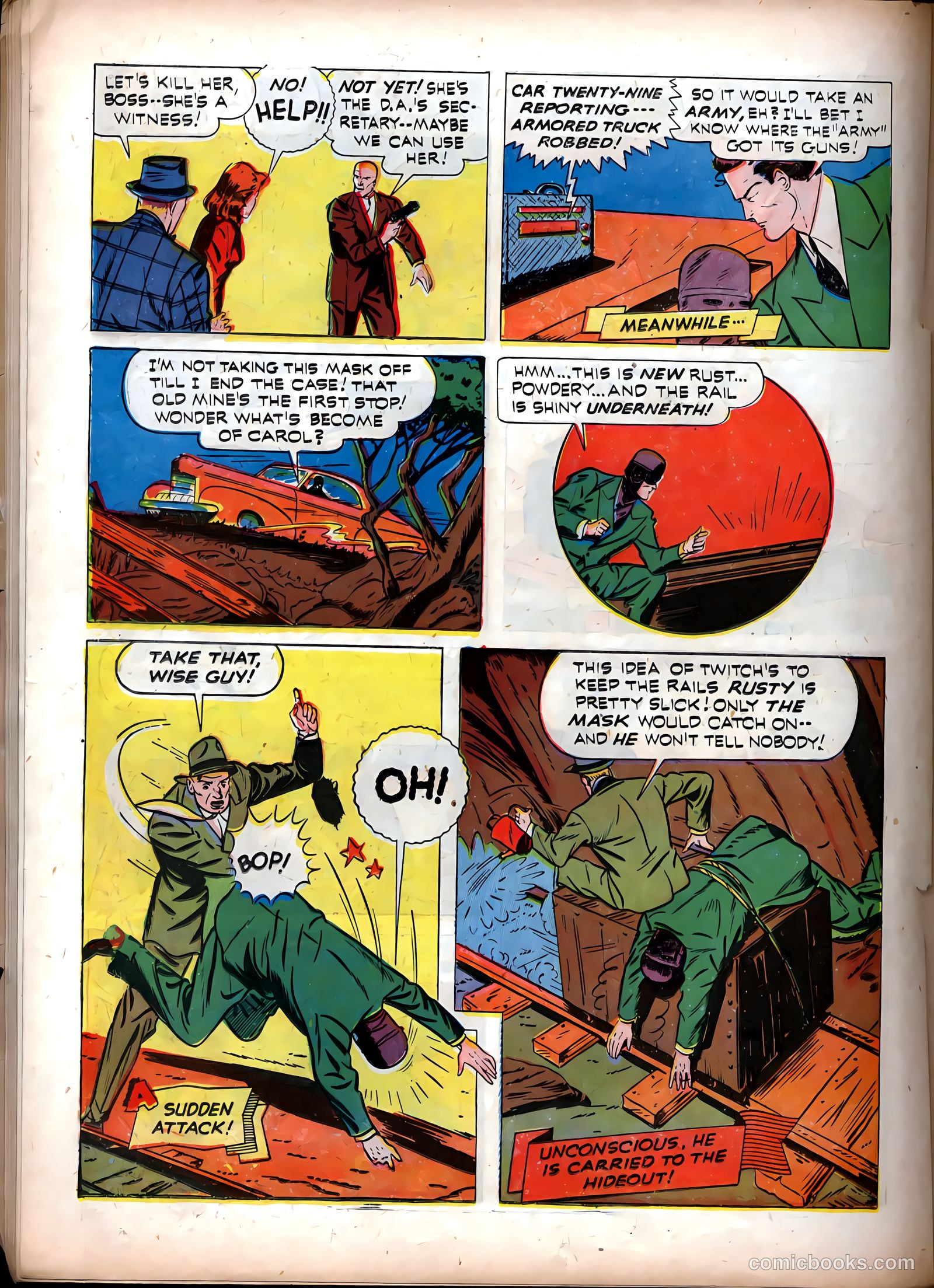 Exciting Comics #18 (1942) — page 38 of 68