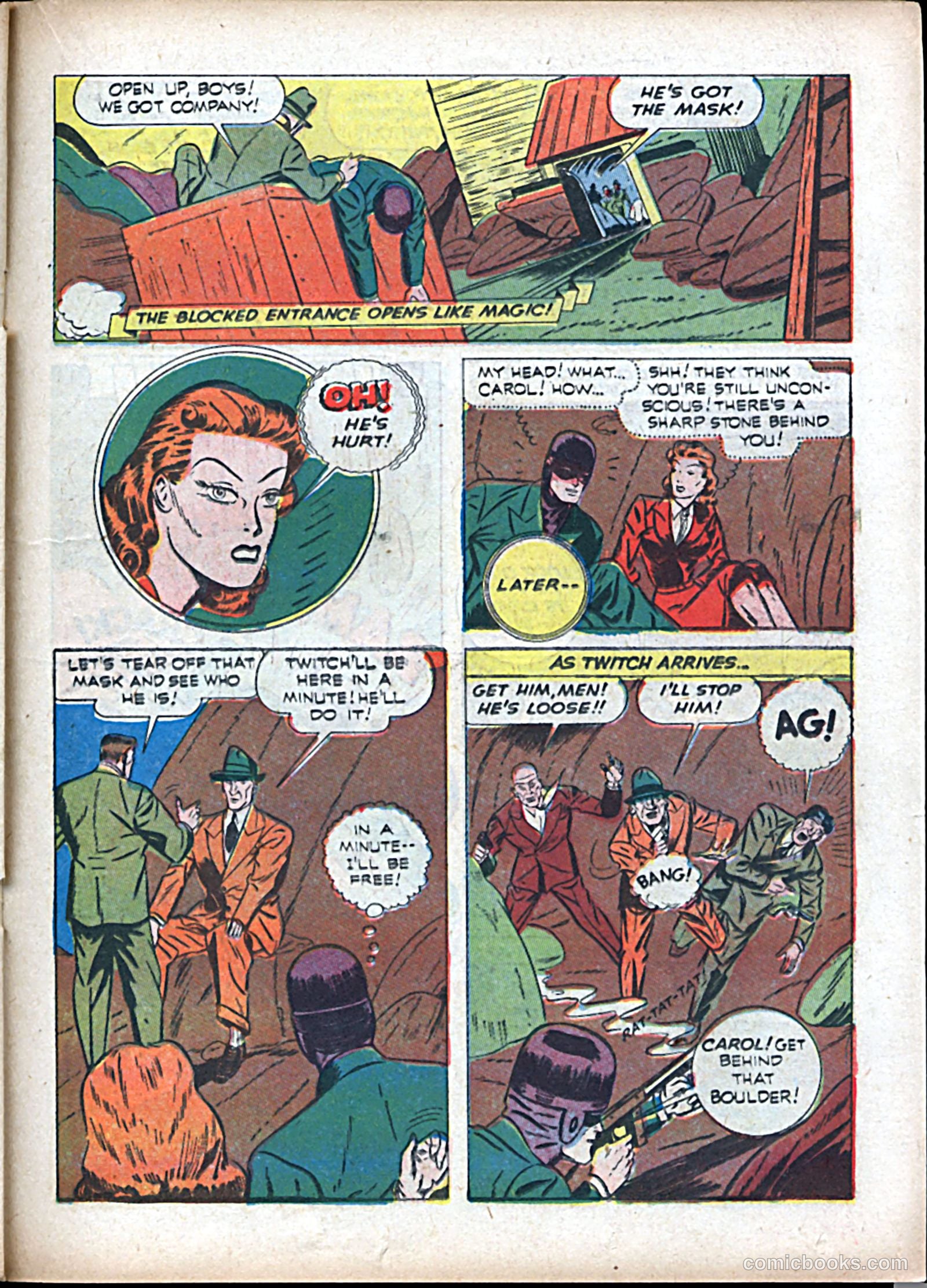 Exciting Comics #18 (1942) — page 39 of 68