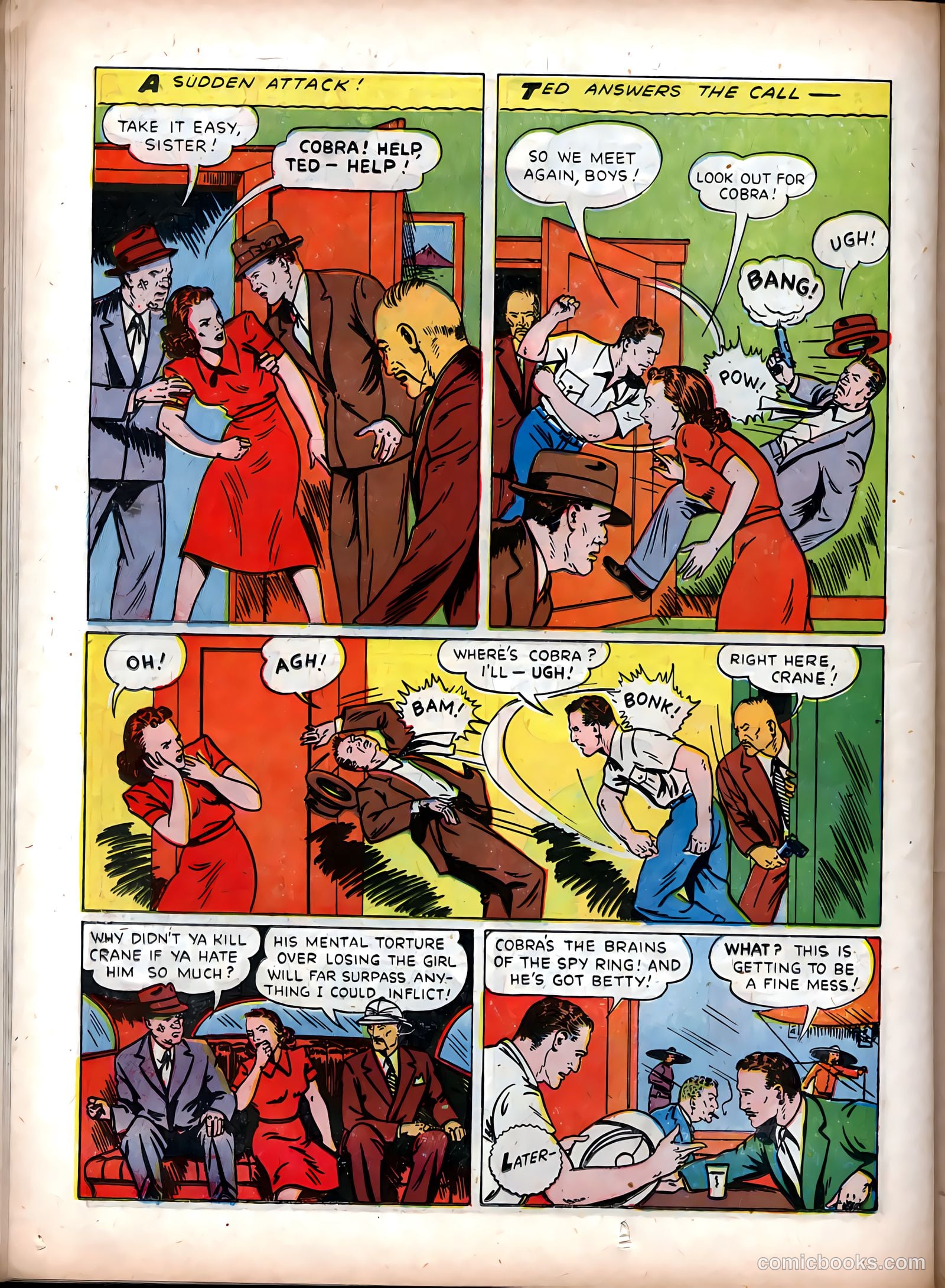 Exciting Comics #18 (1942) — page 46 of 68