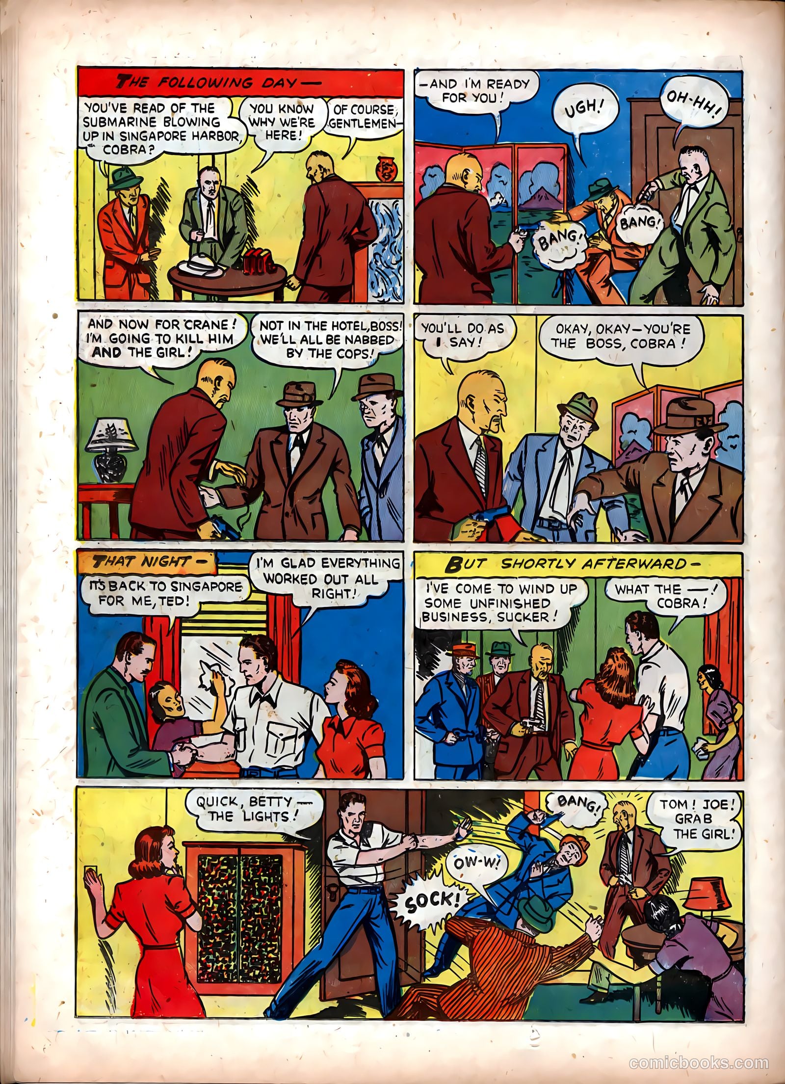 Exciting Comics #18 (1942) — page 50 of 68