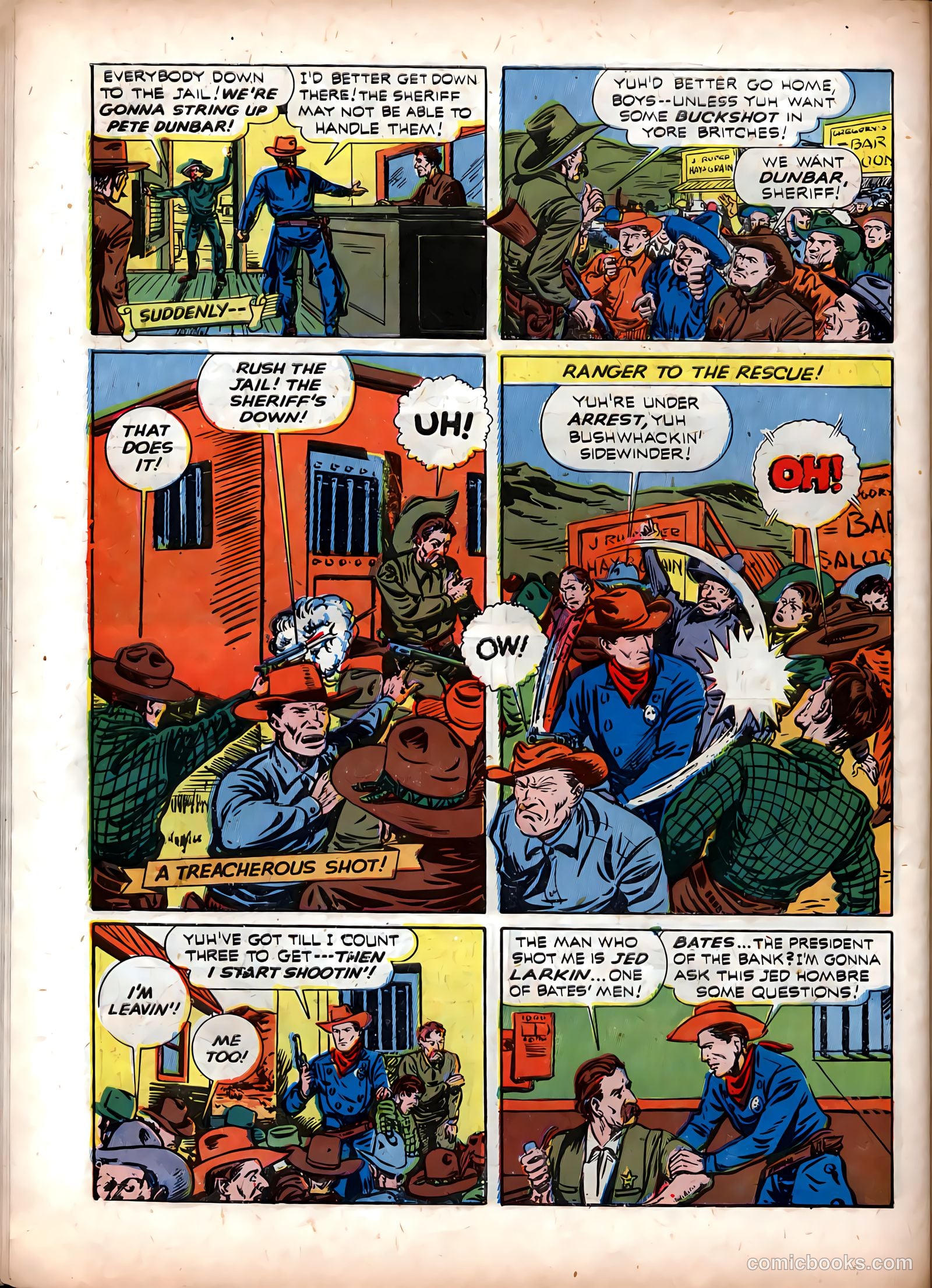 Exciting Comics #18 (1942) — page 54 of 68