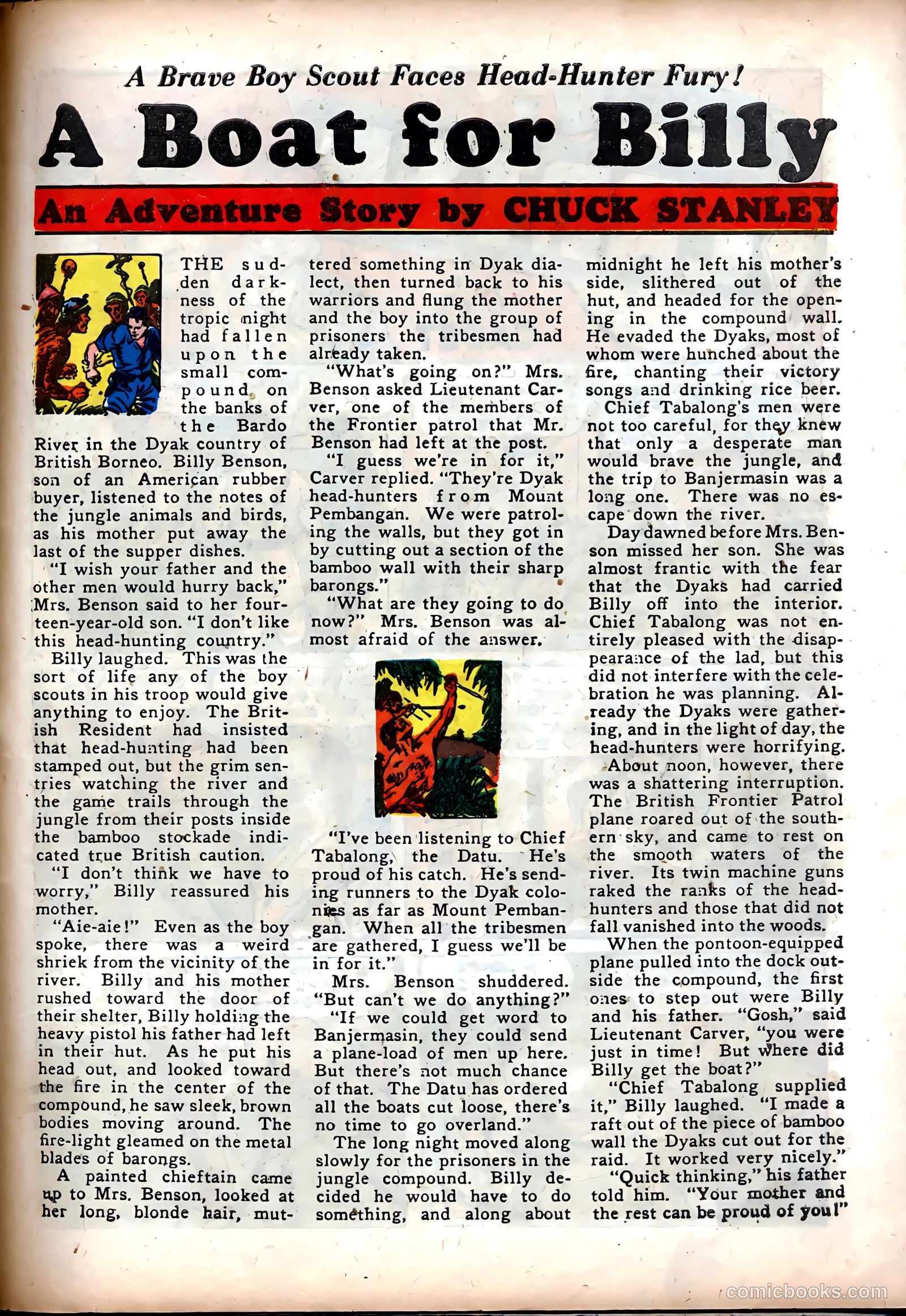 Exciting Comics #18 (1942) — page 57 of 68