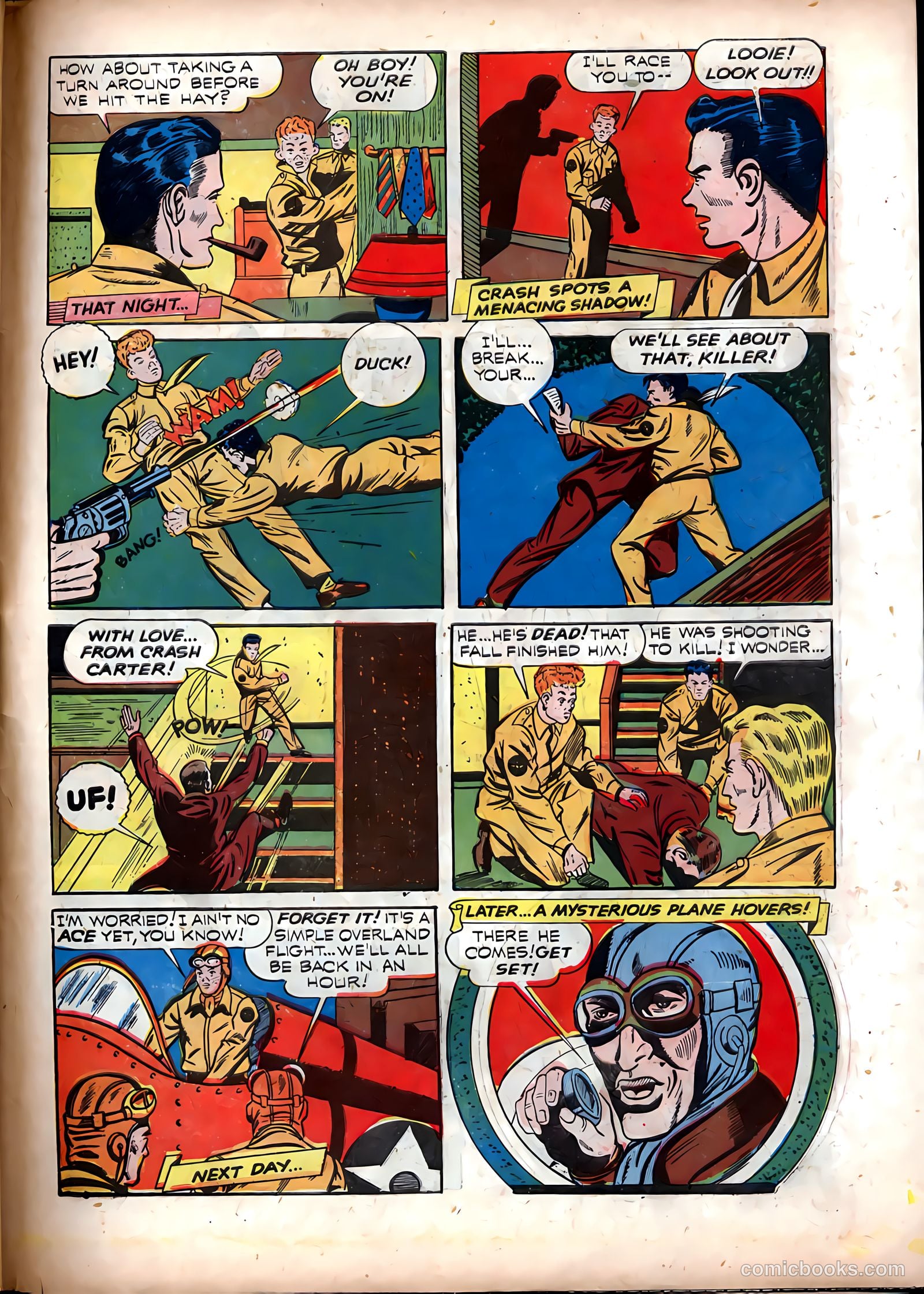 Exciting Comics #18 (1942) — page 59 of 68
