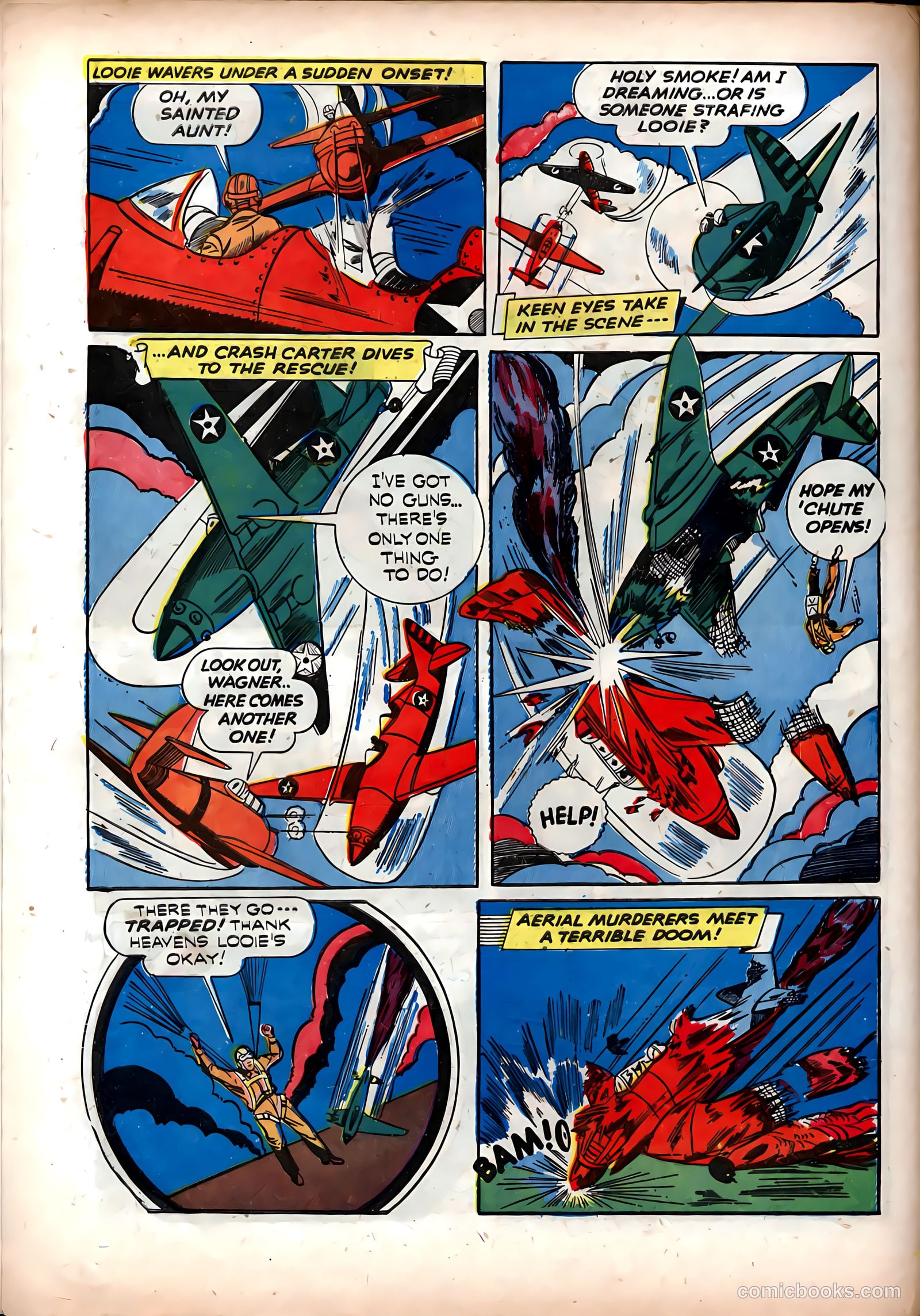 Exciting Comics #18 (1942) — page 60 of 68