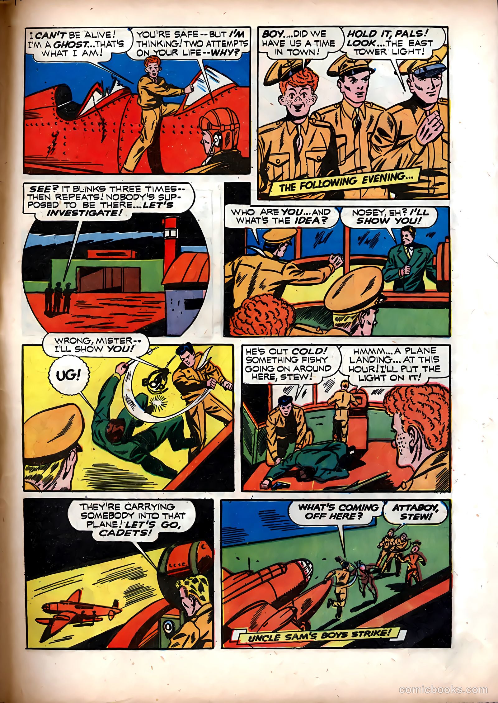 Exciting Comics #18 (1942) — page 61 of 68