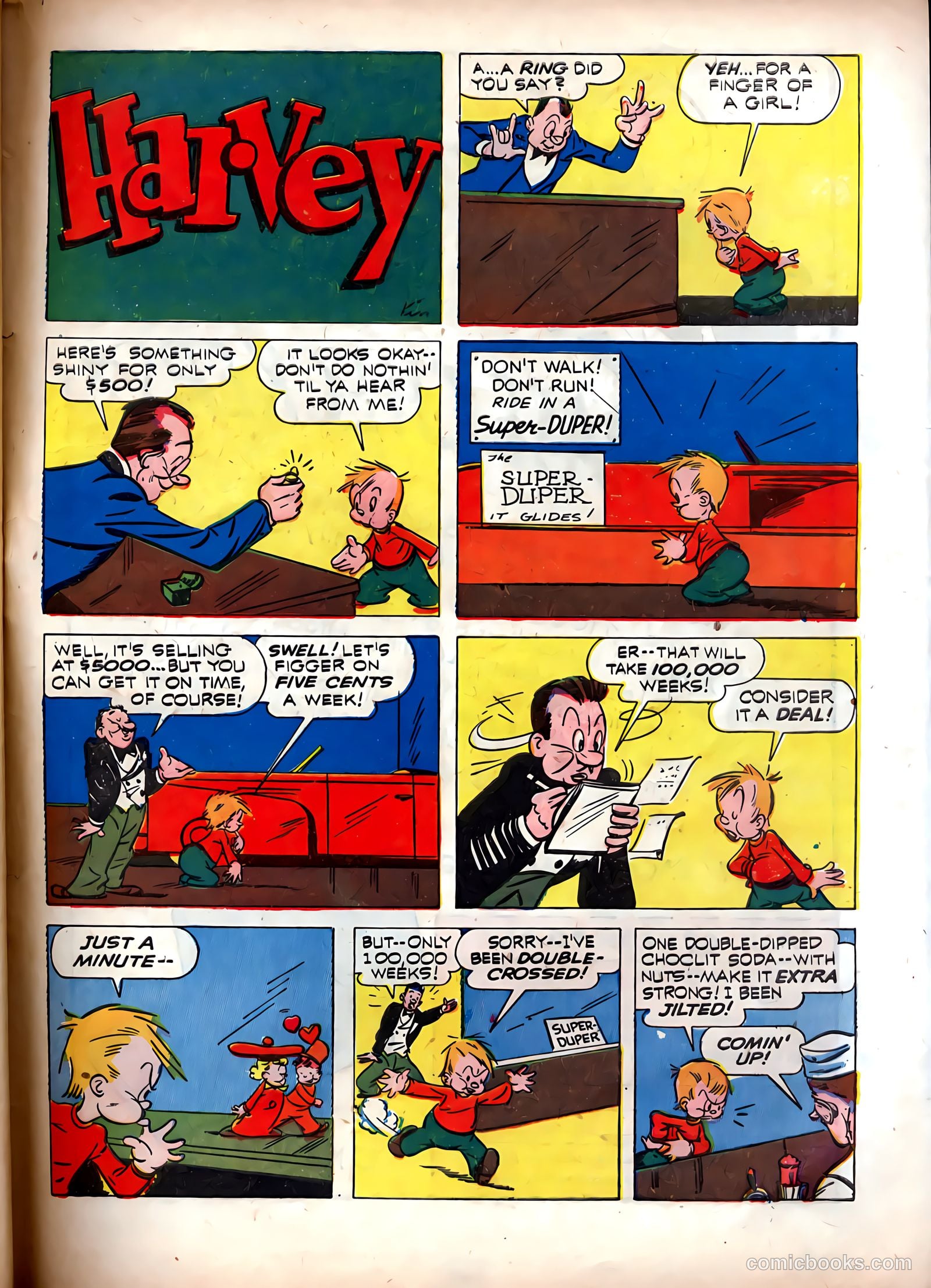 Exciting Comics #18 (1942) — page 65 of 68
