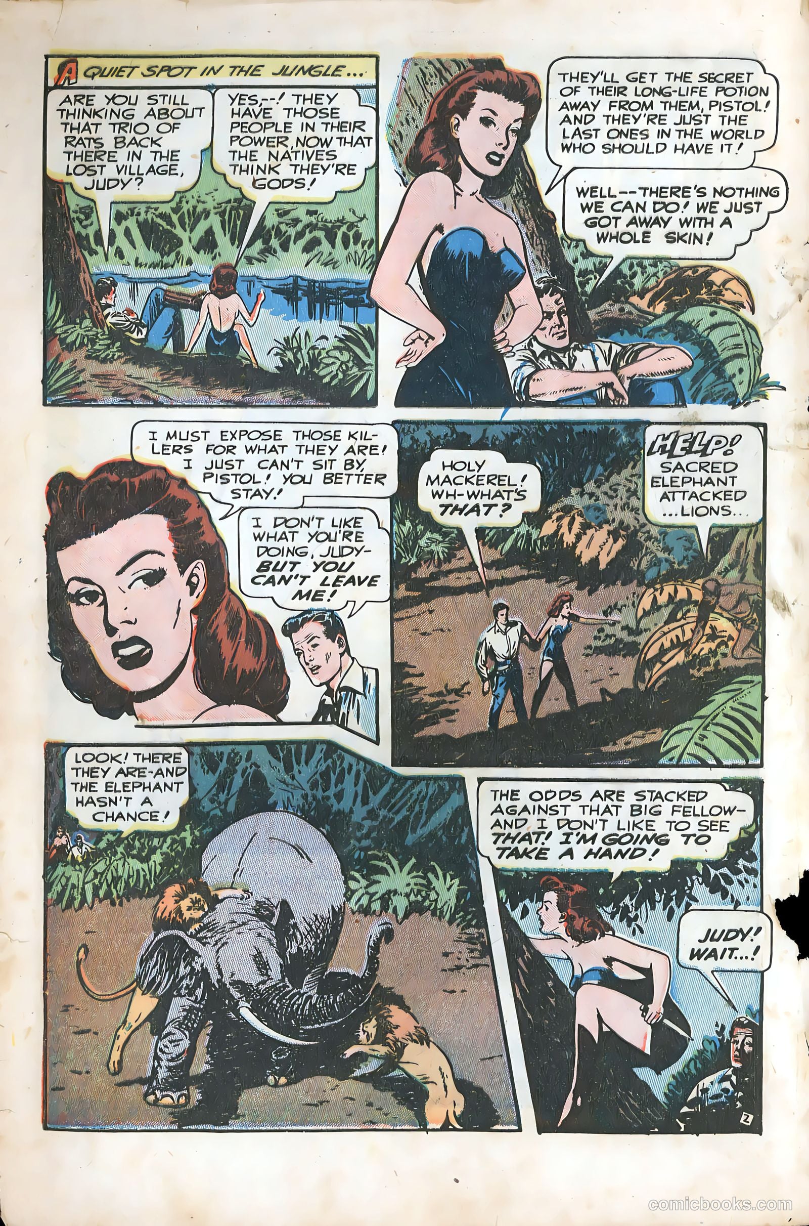 Exciting Comics #58 (1941) — page 4 of 51