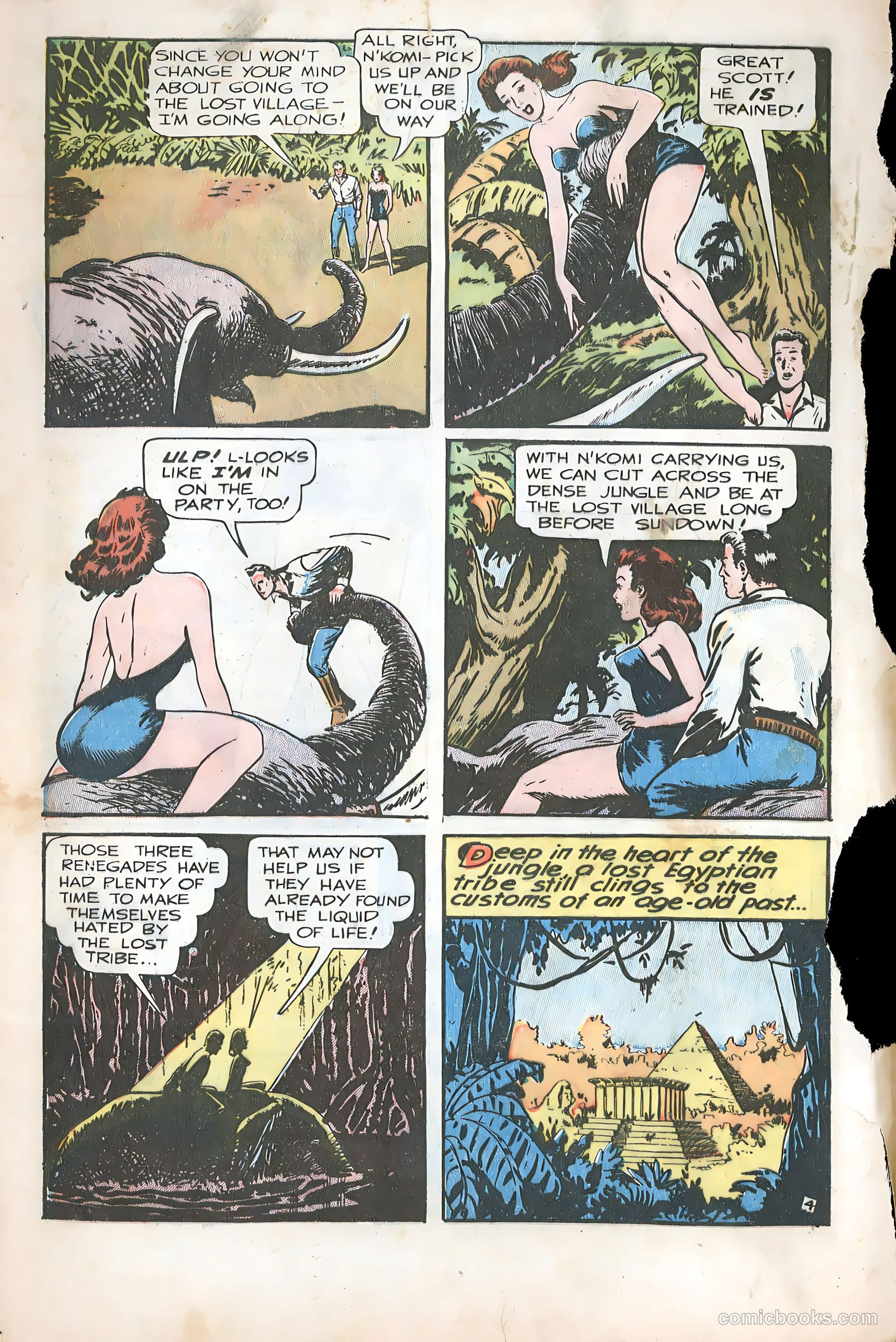 Exciting Comics #58 (1941) — page 6 of 51