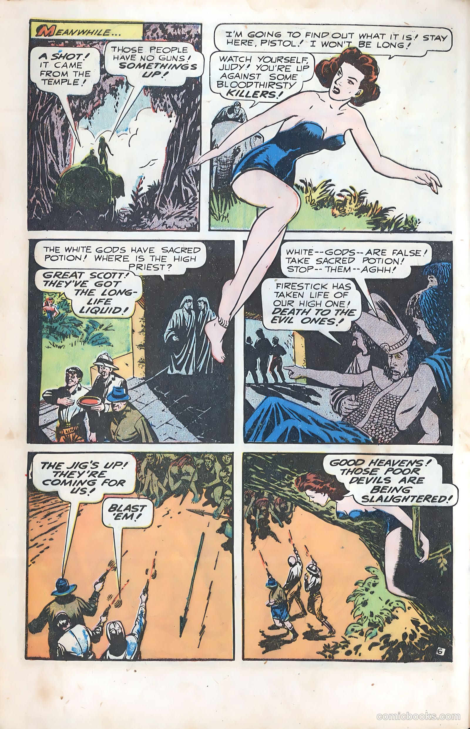 Exciting Comics #58 (1941) — page 8 of 51