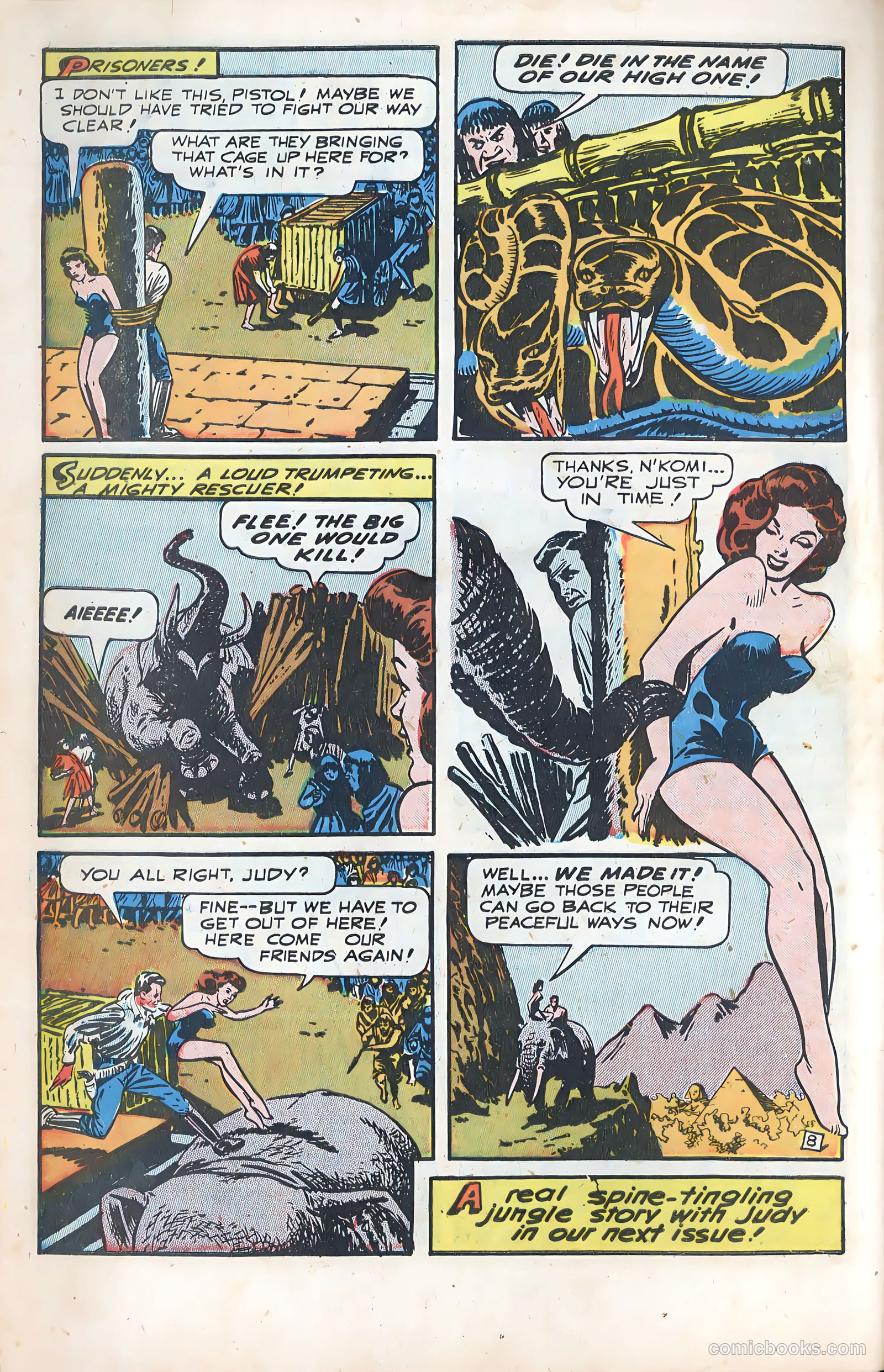 Exciting Comics #58 (1941) — page 10 of 51