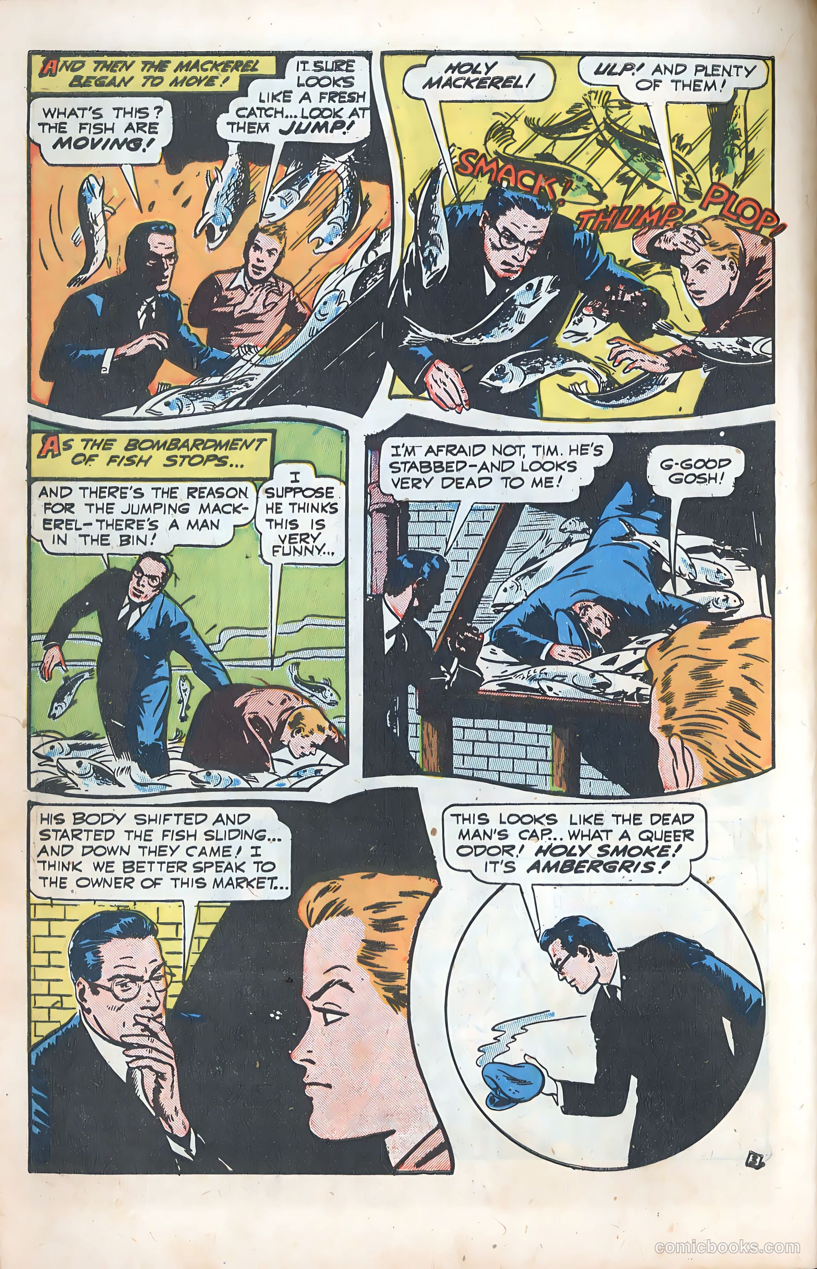Exciting Comics #58 (1941) — page 13 of 51