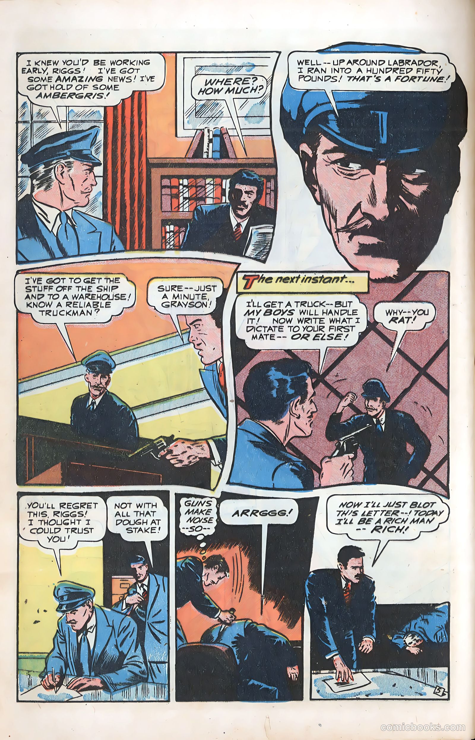 Exciting Comics #58 (1941) — page 15 of 51