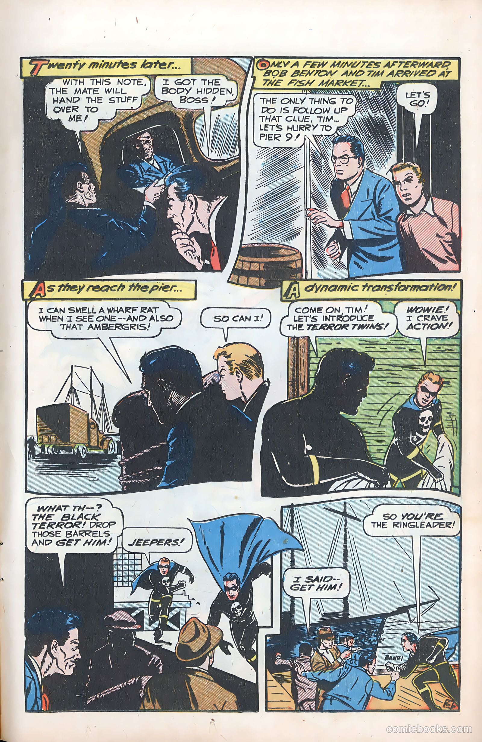 Exciting Comics #58 (1941) — page 16 of 51