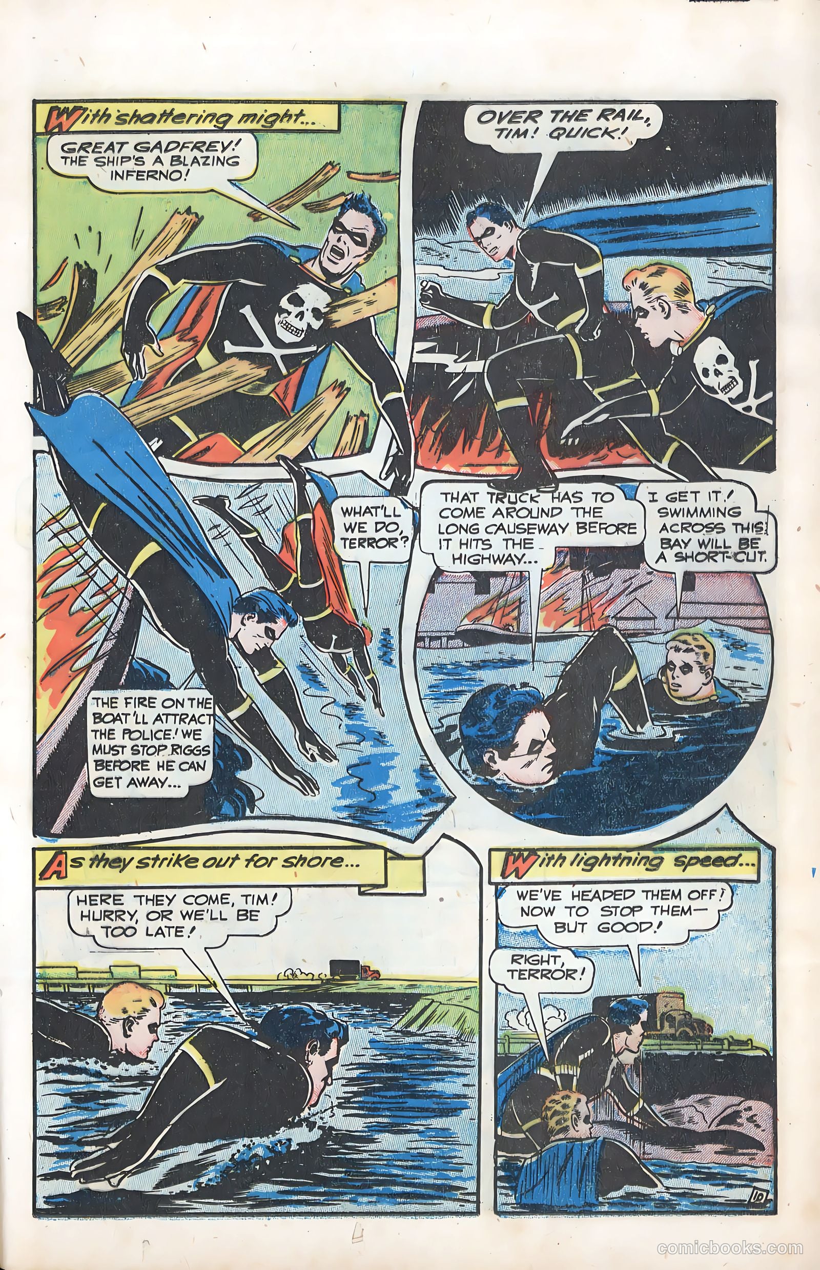 Exciting Comics #58 (1941) — page 20 of 51