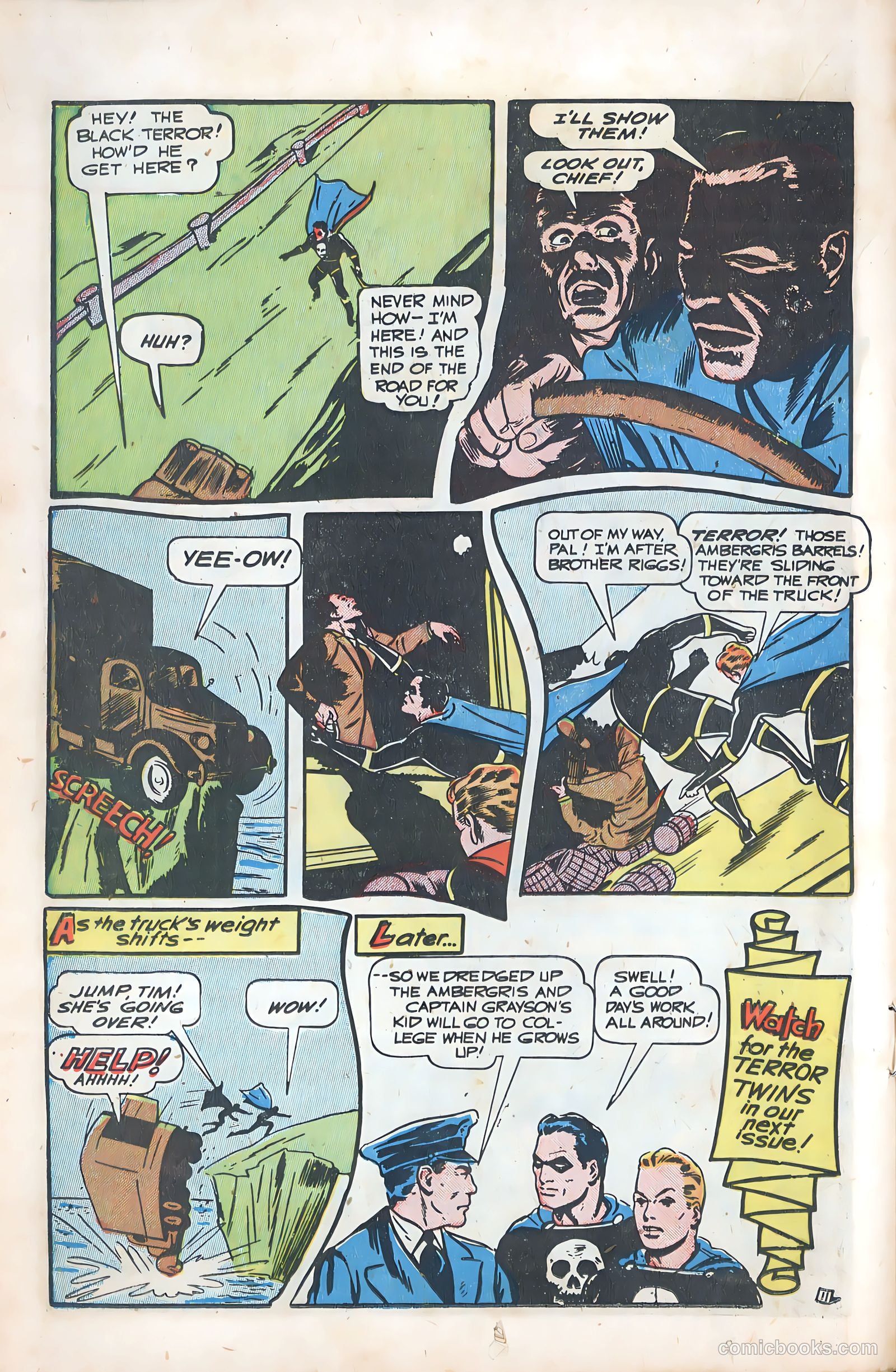Exciting Comics #58 (1941) — page 21 of 51