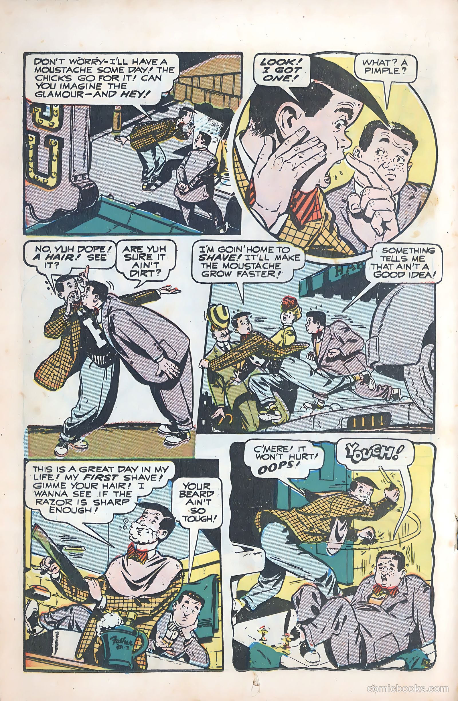Exciting Comics #58 (1941) — page 23 of 51
