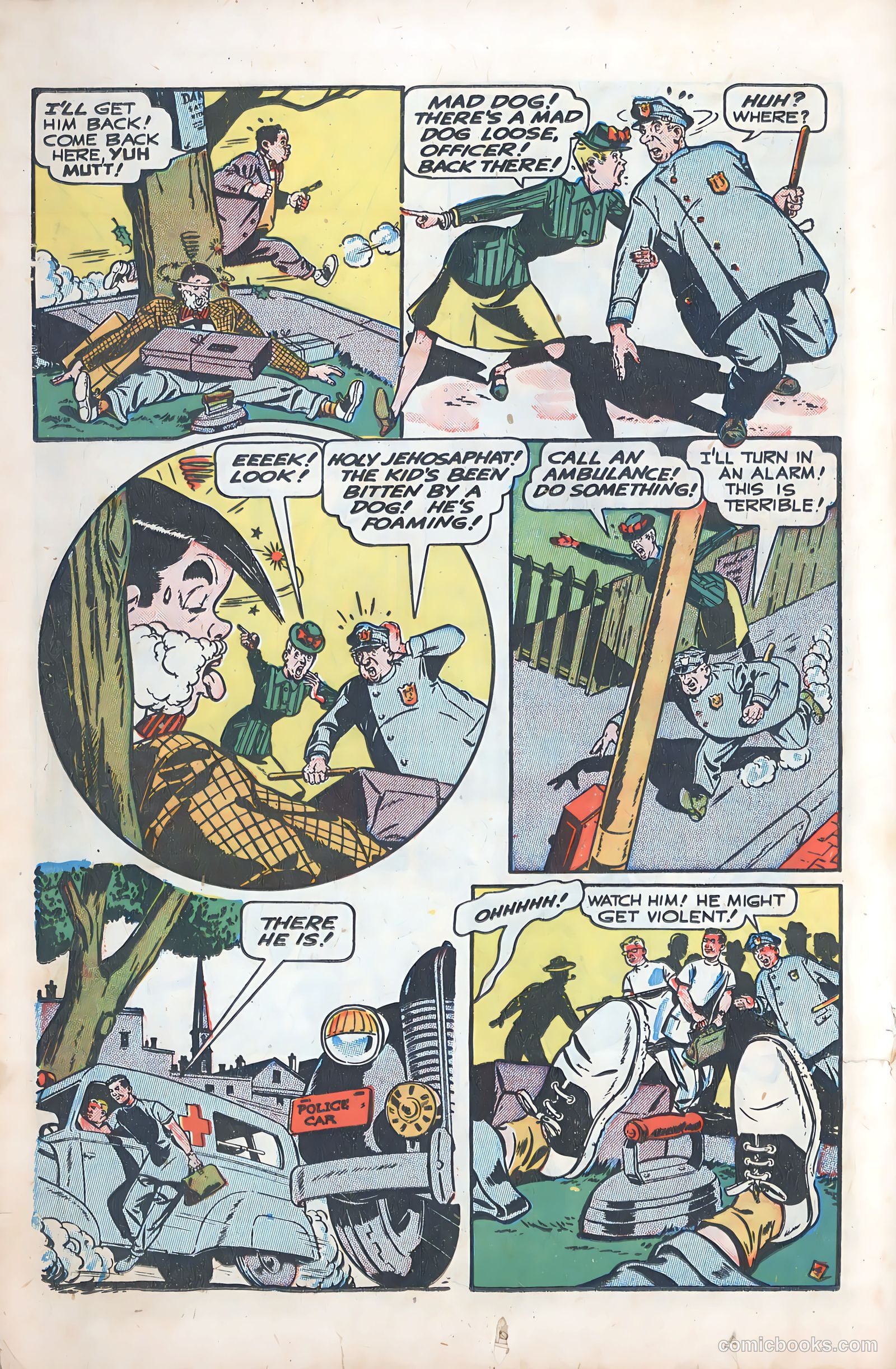 Exciting Comics #58 (1941) — page 25 of 51