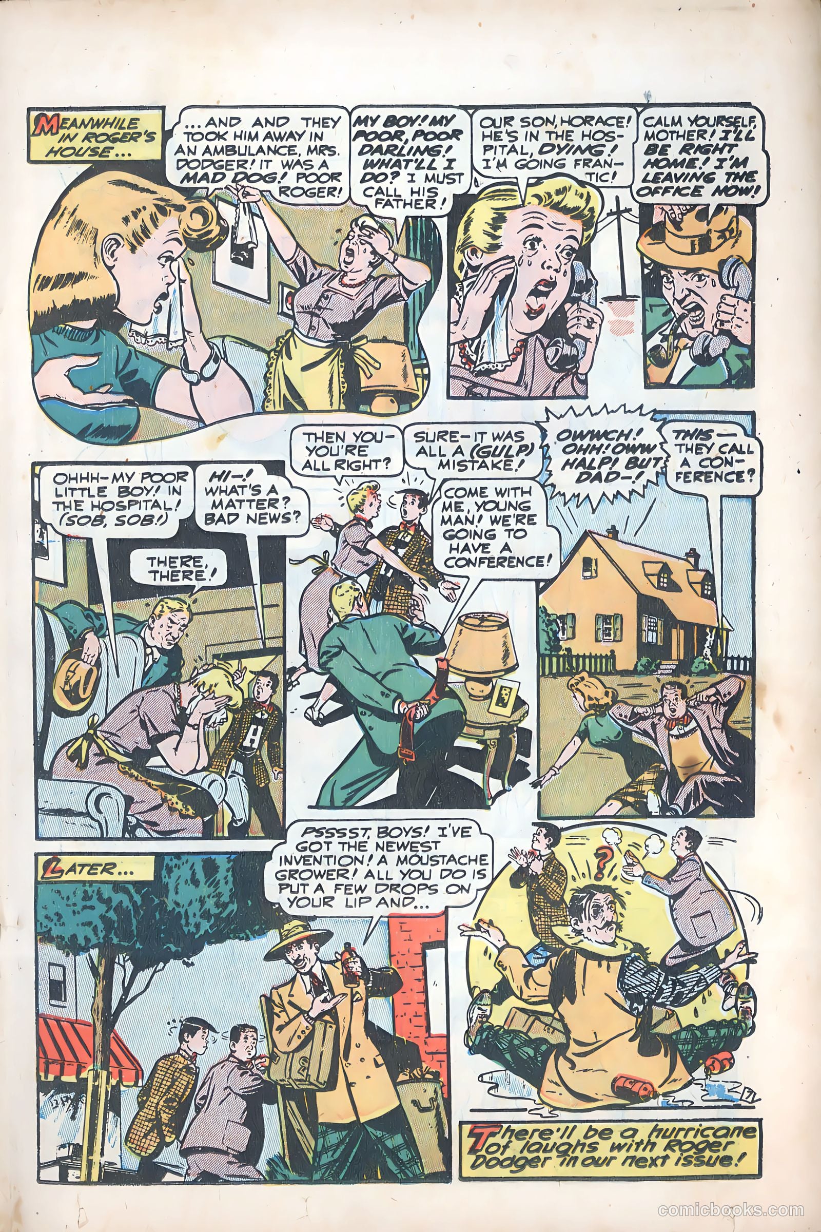Exciting Comics #58 (1941) — page 28 of 51