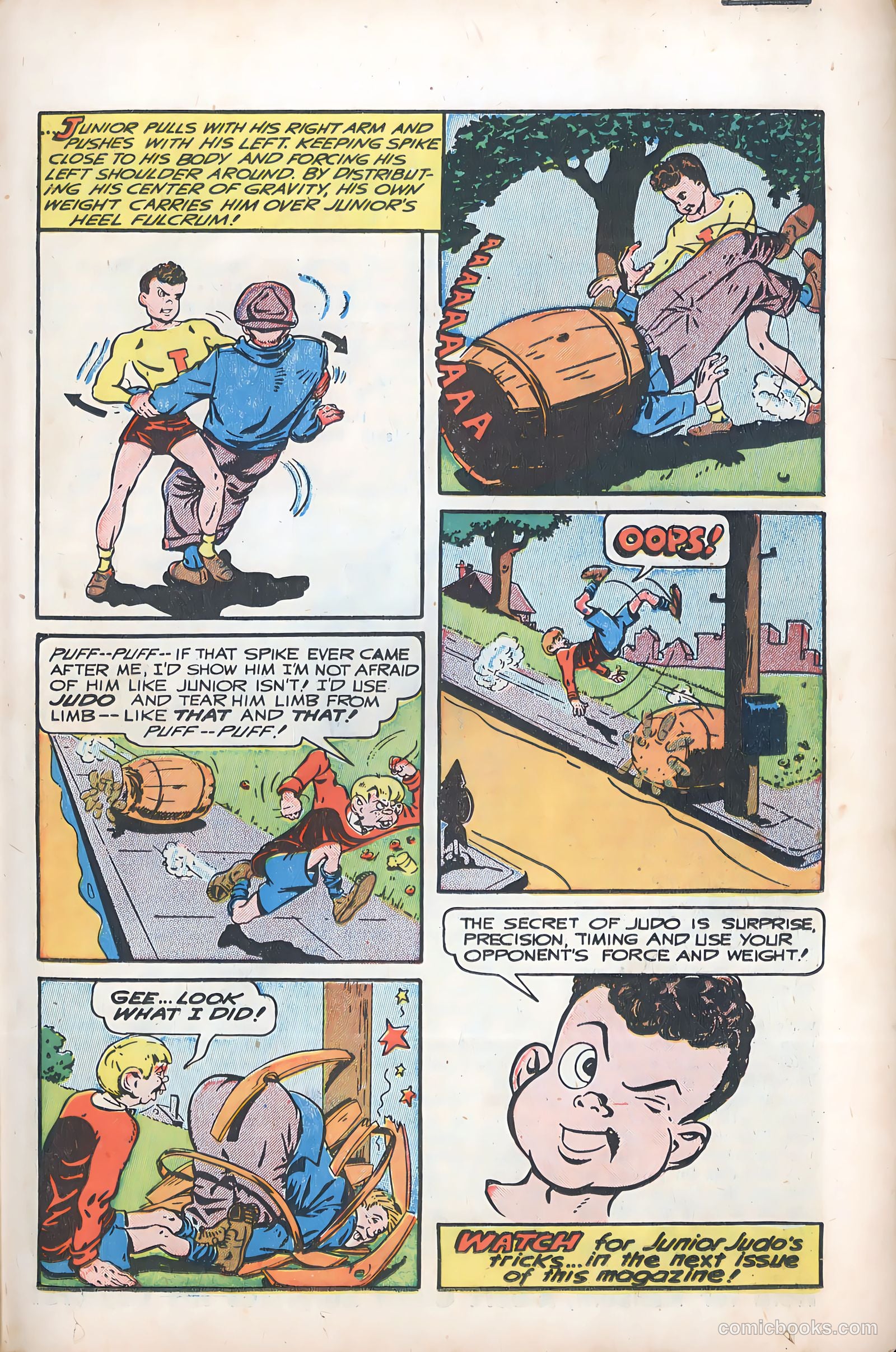Exciting Comics #58 (1941) — page 30 of 51