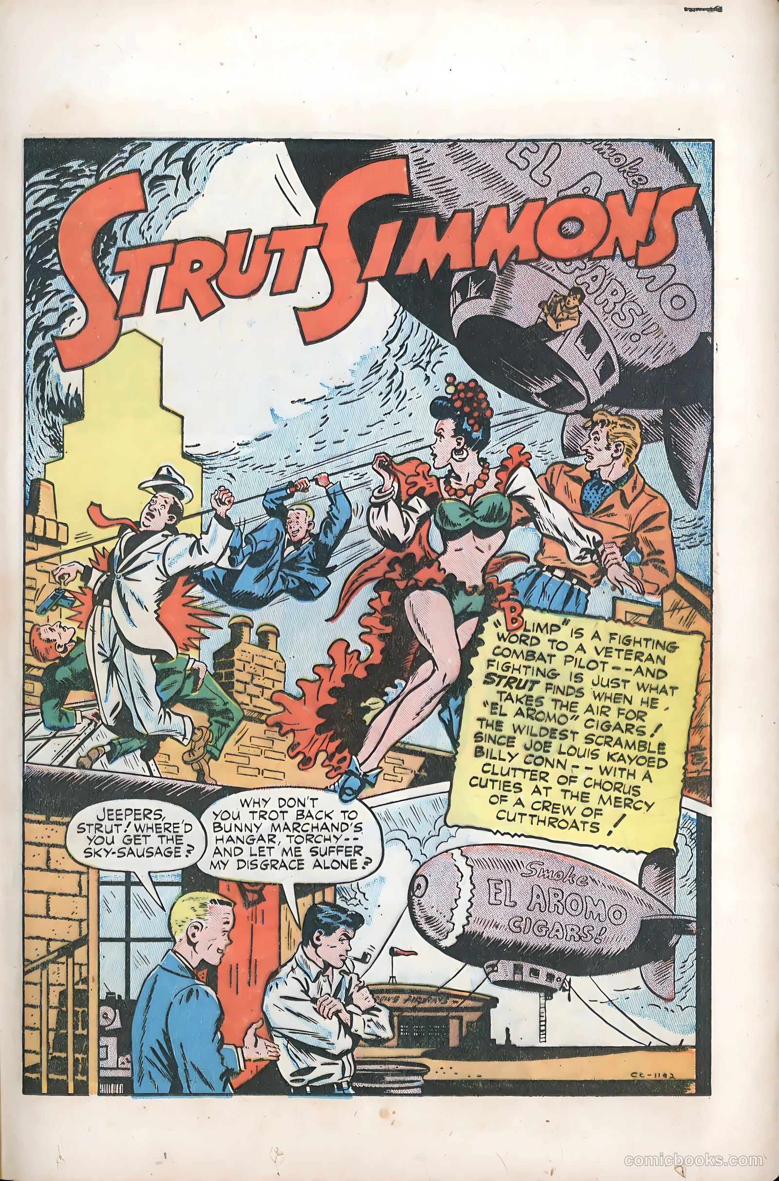 Exciting Comics #58 (1941) — page 32 of 51