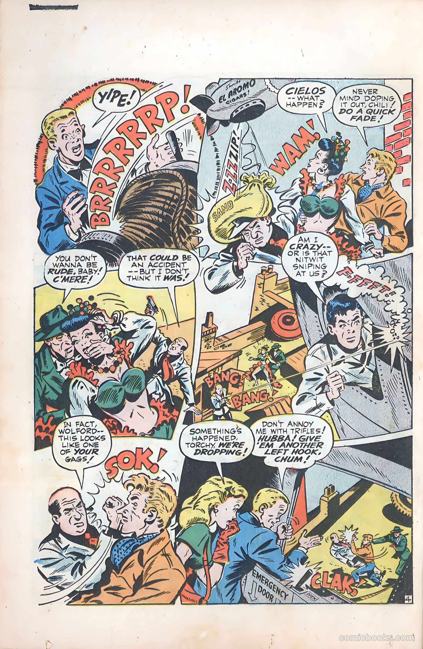 Exciting Comics #58 (1941) — page 35 of 51