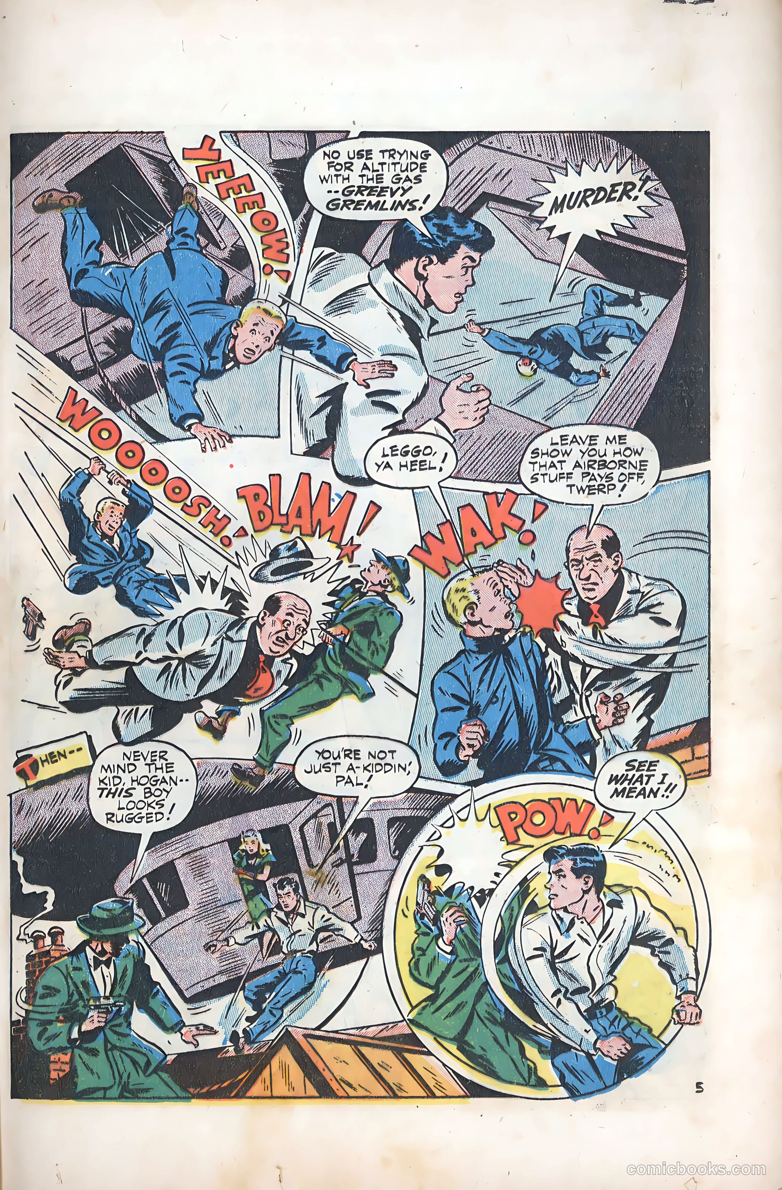 Exciting Comics #58 (1941) — page 36 of 51