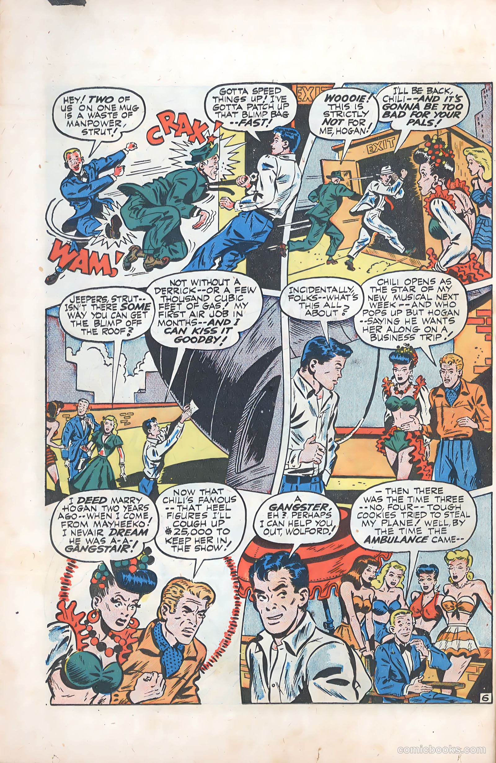 Exciting Comics #58 (1941) — page 37 of 51