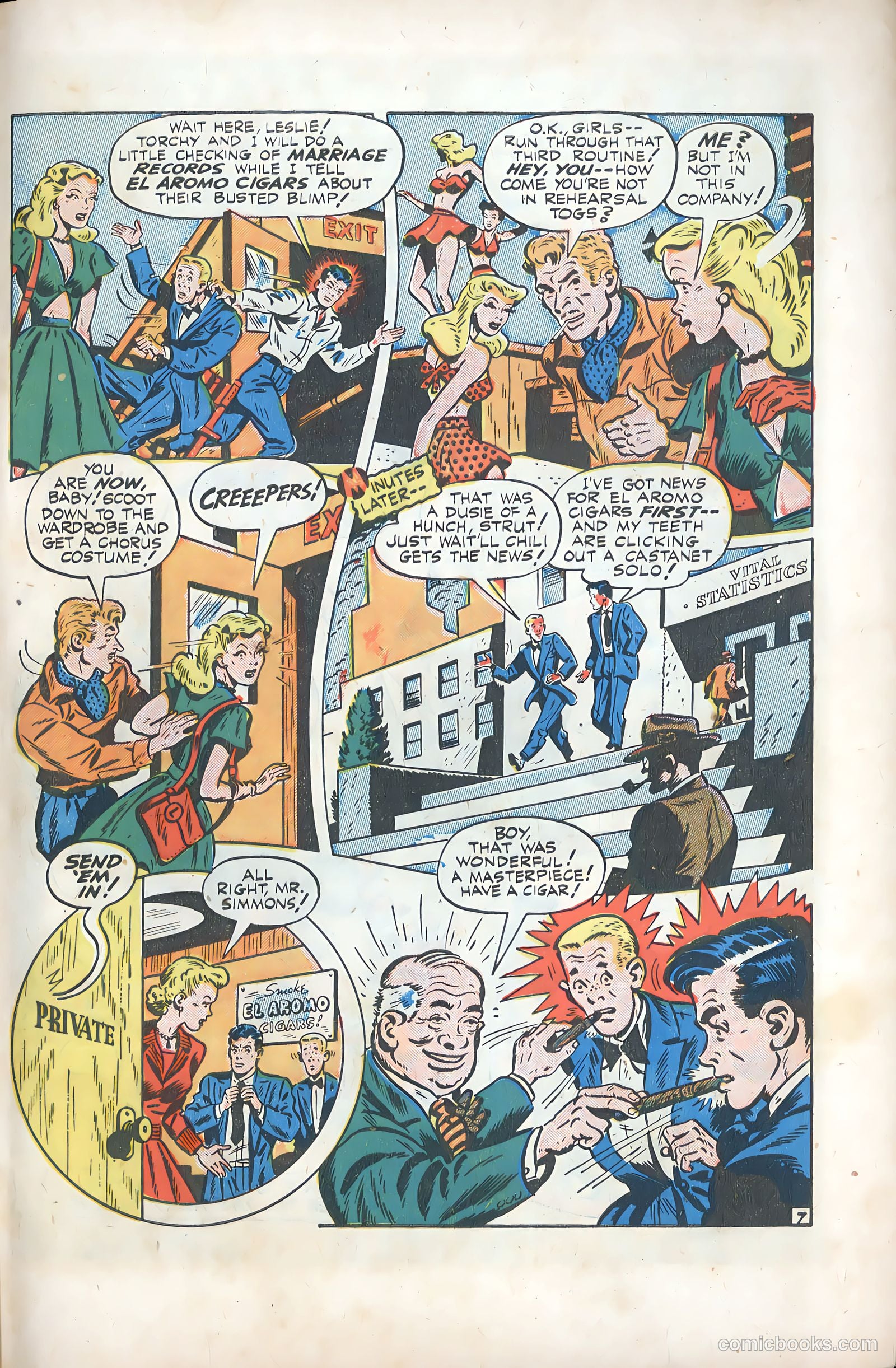 Exciting Comics #58 (1941) — page 38 of 51
