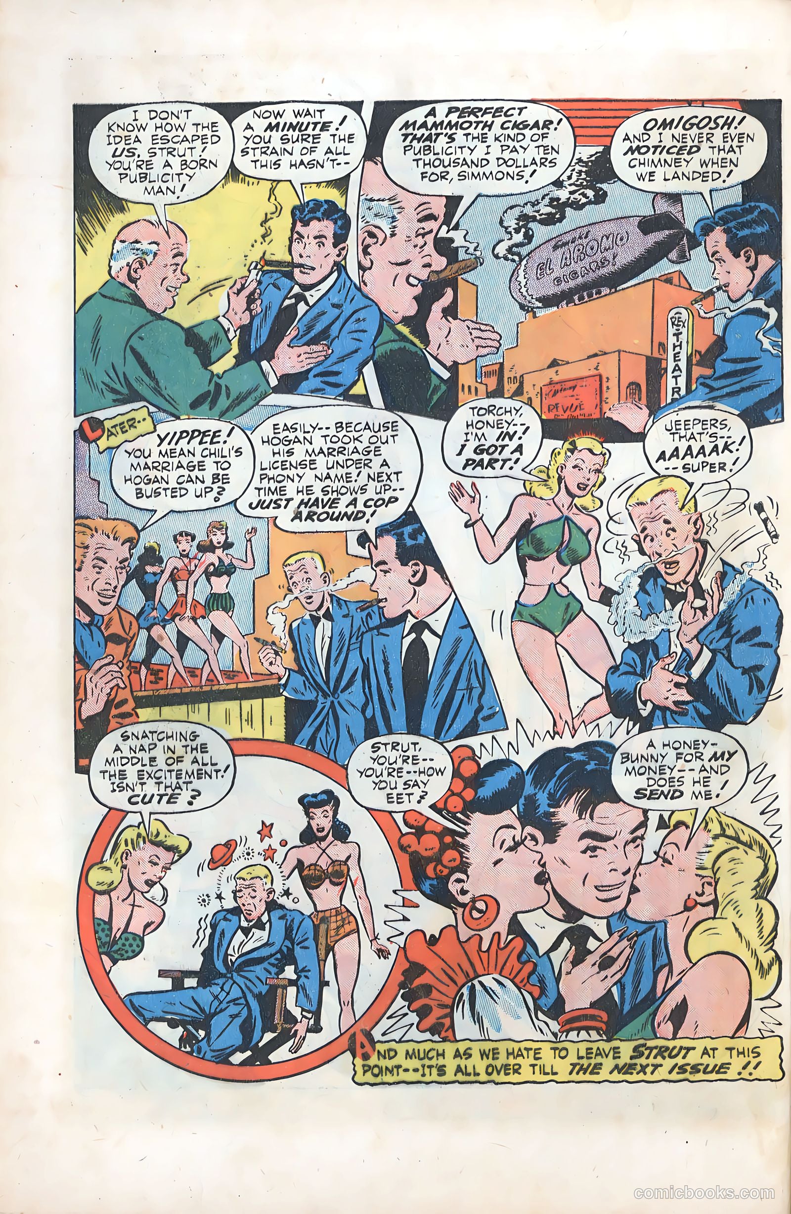 Exciting Comics #58 (1941) — page 39 of 51