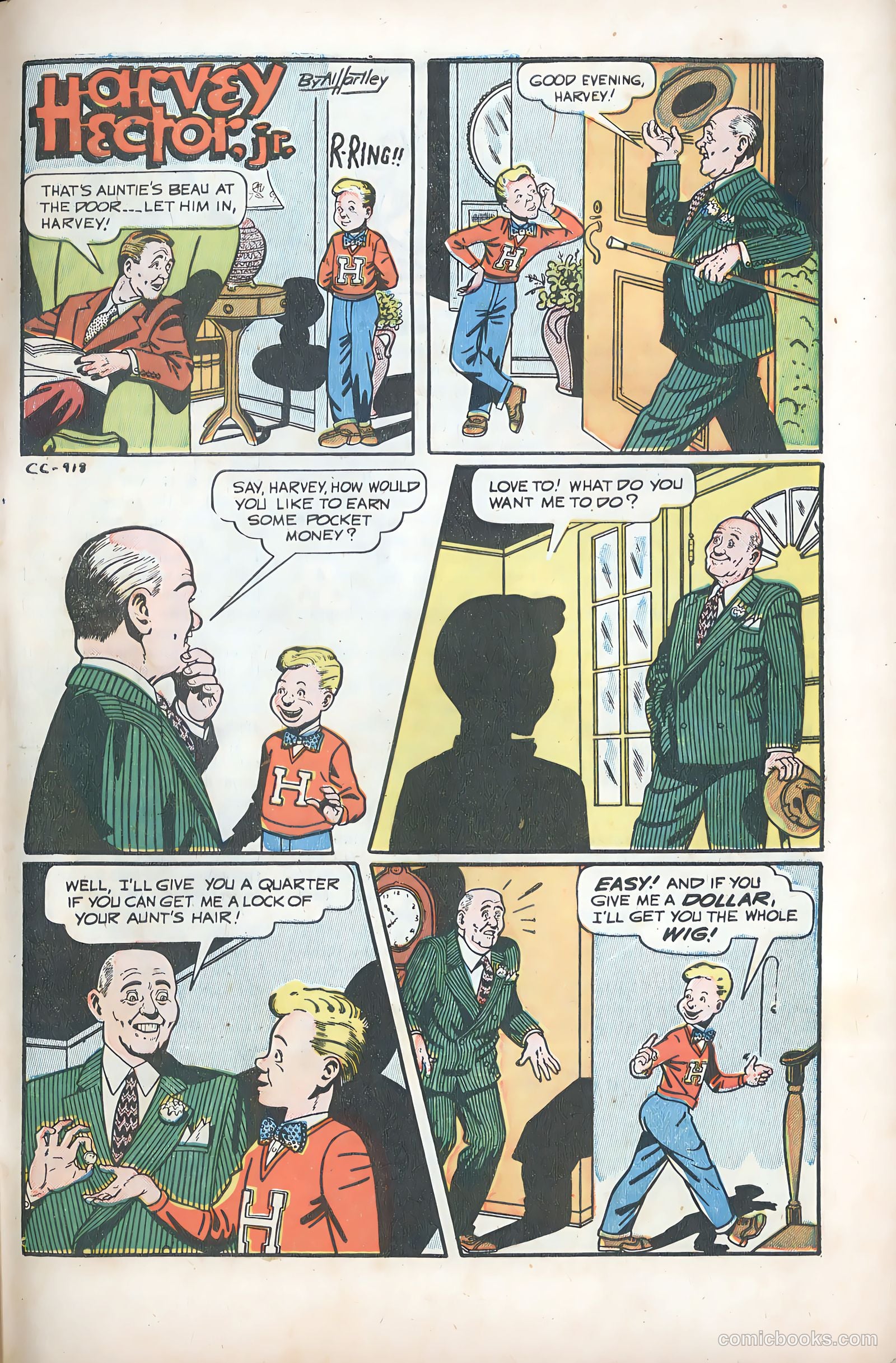 Exciting Comics #58 (1941) — page 40 of 51