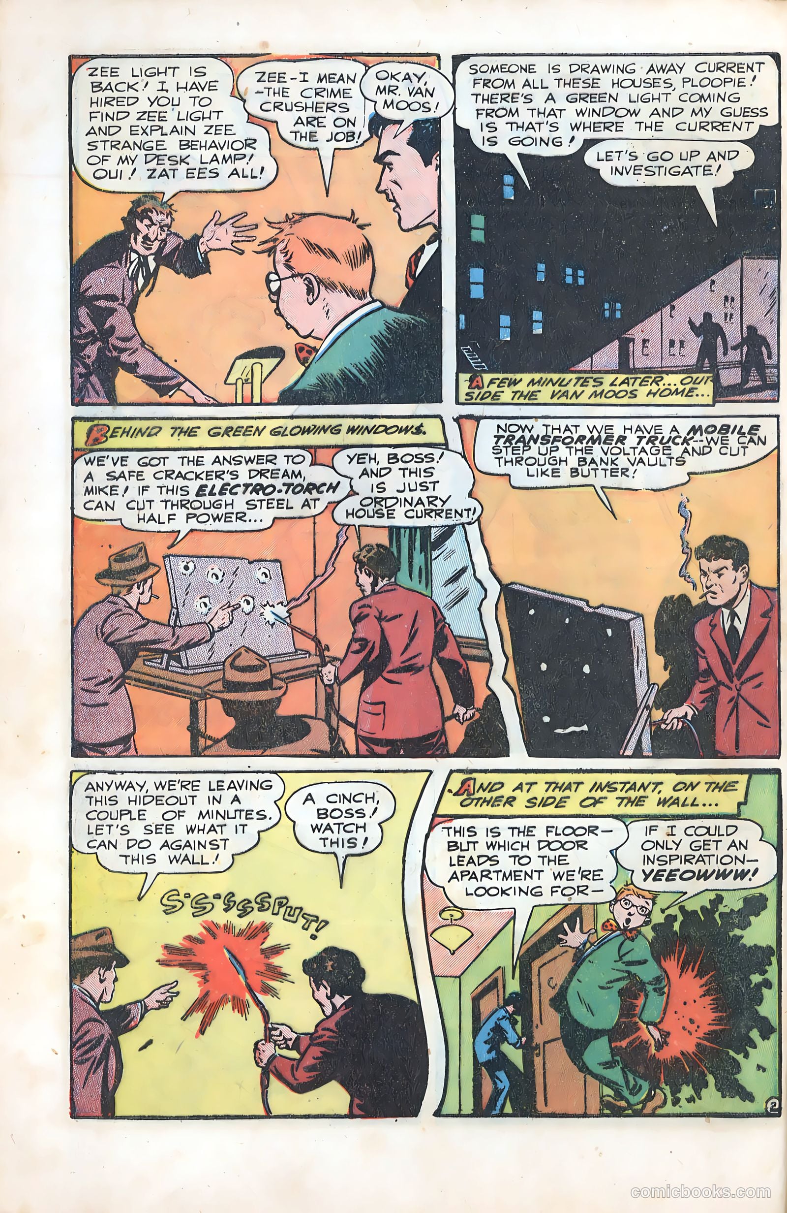 Exciting Comics #58 (1941) — page 43 of 51