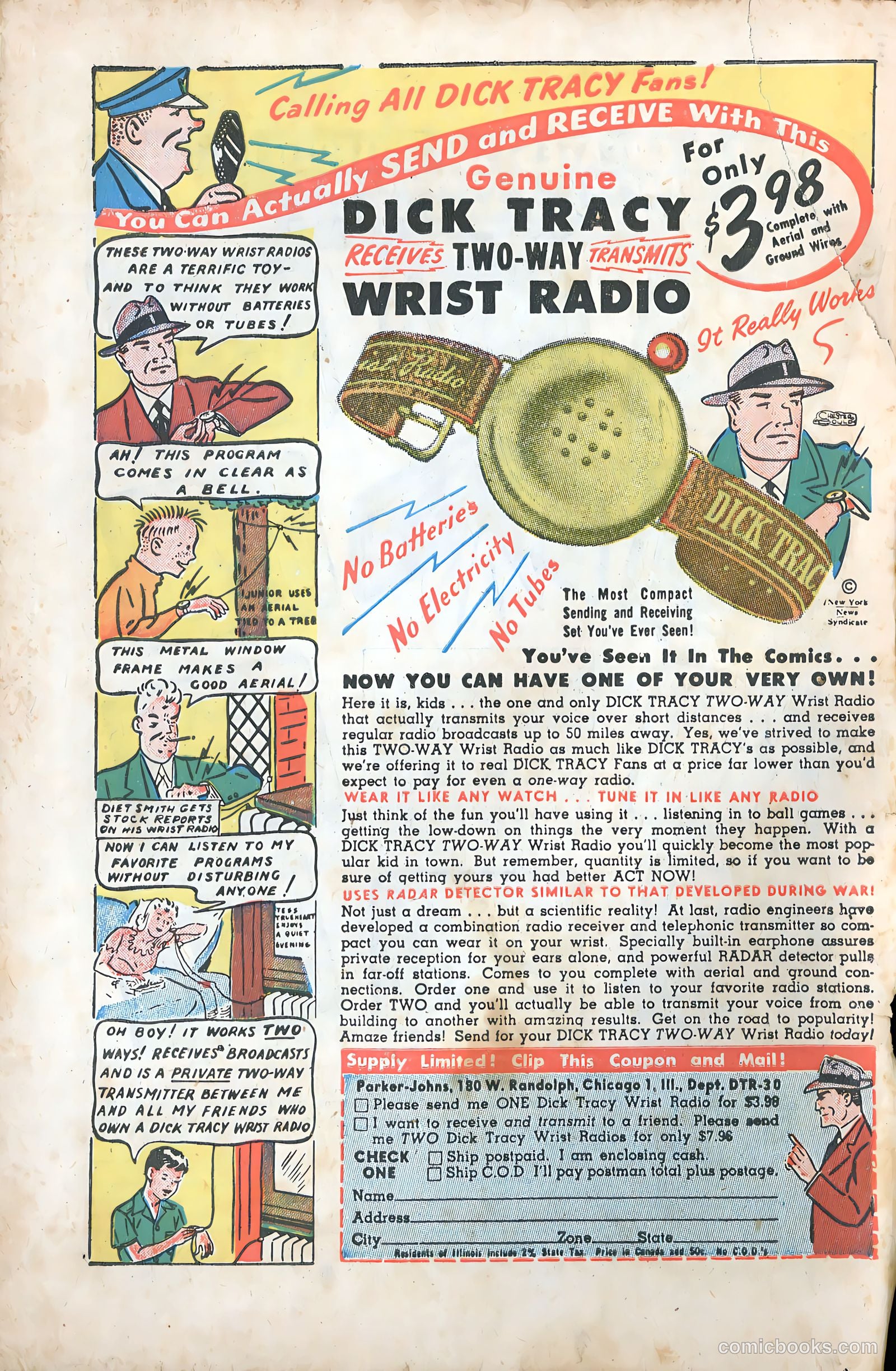 Exciting Comics #58 (1941) — page 49 of 51