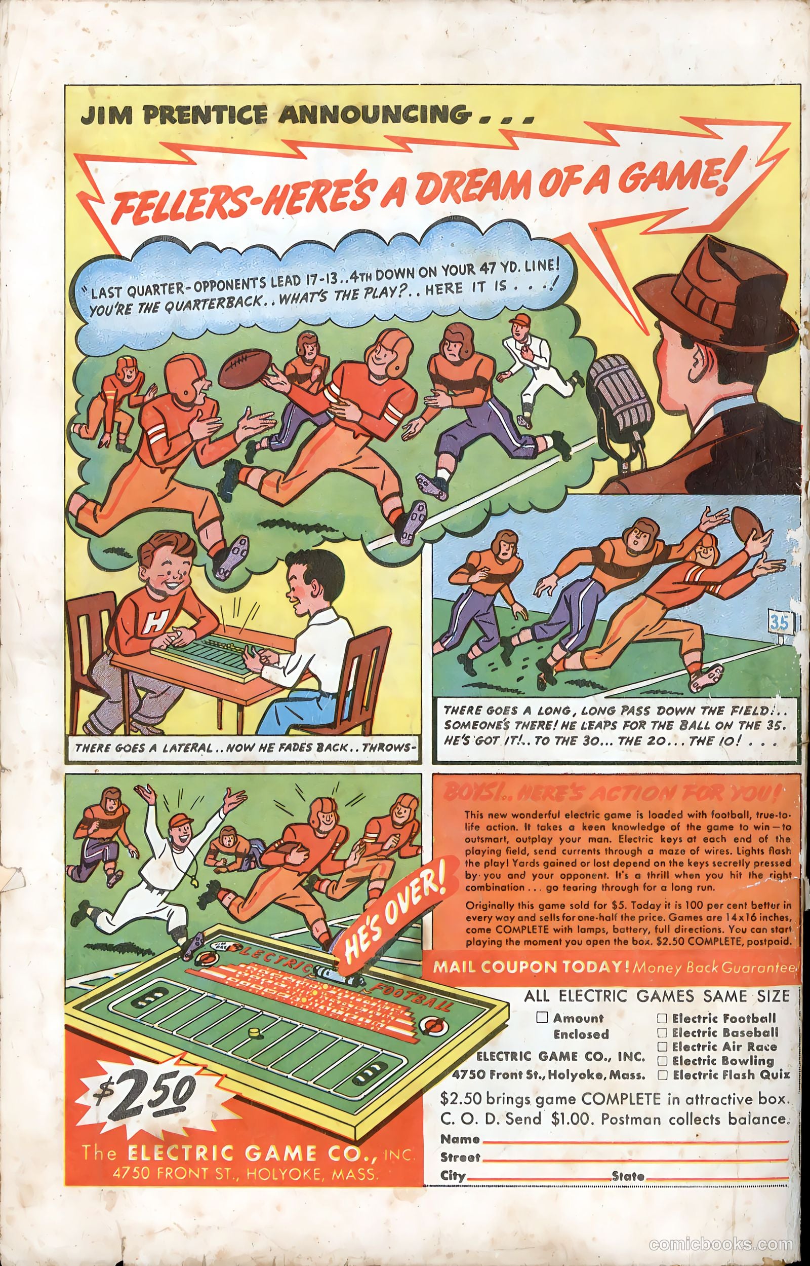 Exciting Comics #58 (1941) — page 51 of 51