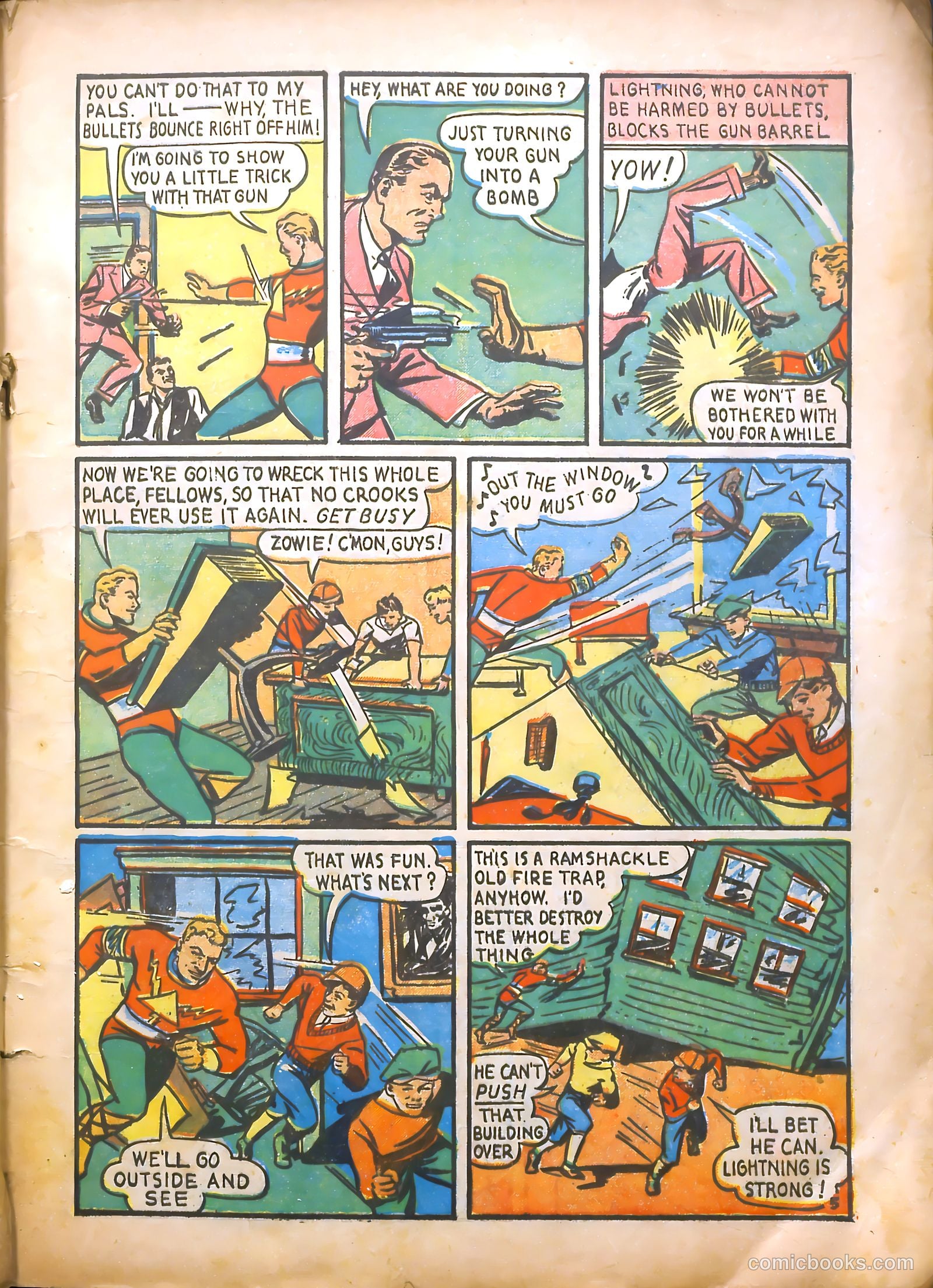 Sure-Fire Comics #3 (1940) — page 8 of 69