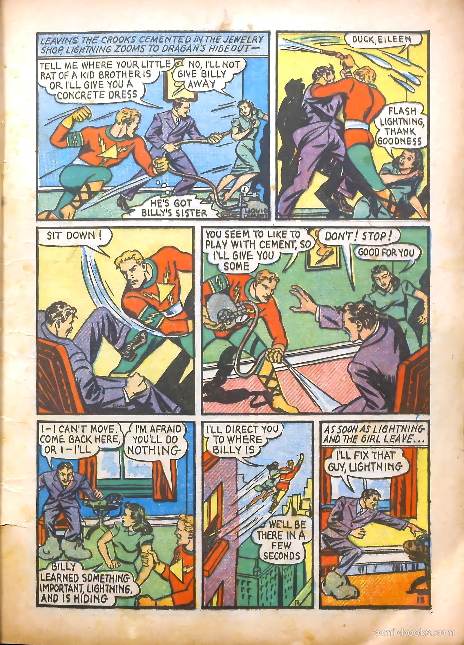 Sure-Fire Comics #3 (1940) — page 16 of 69