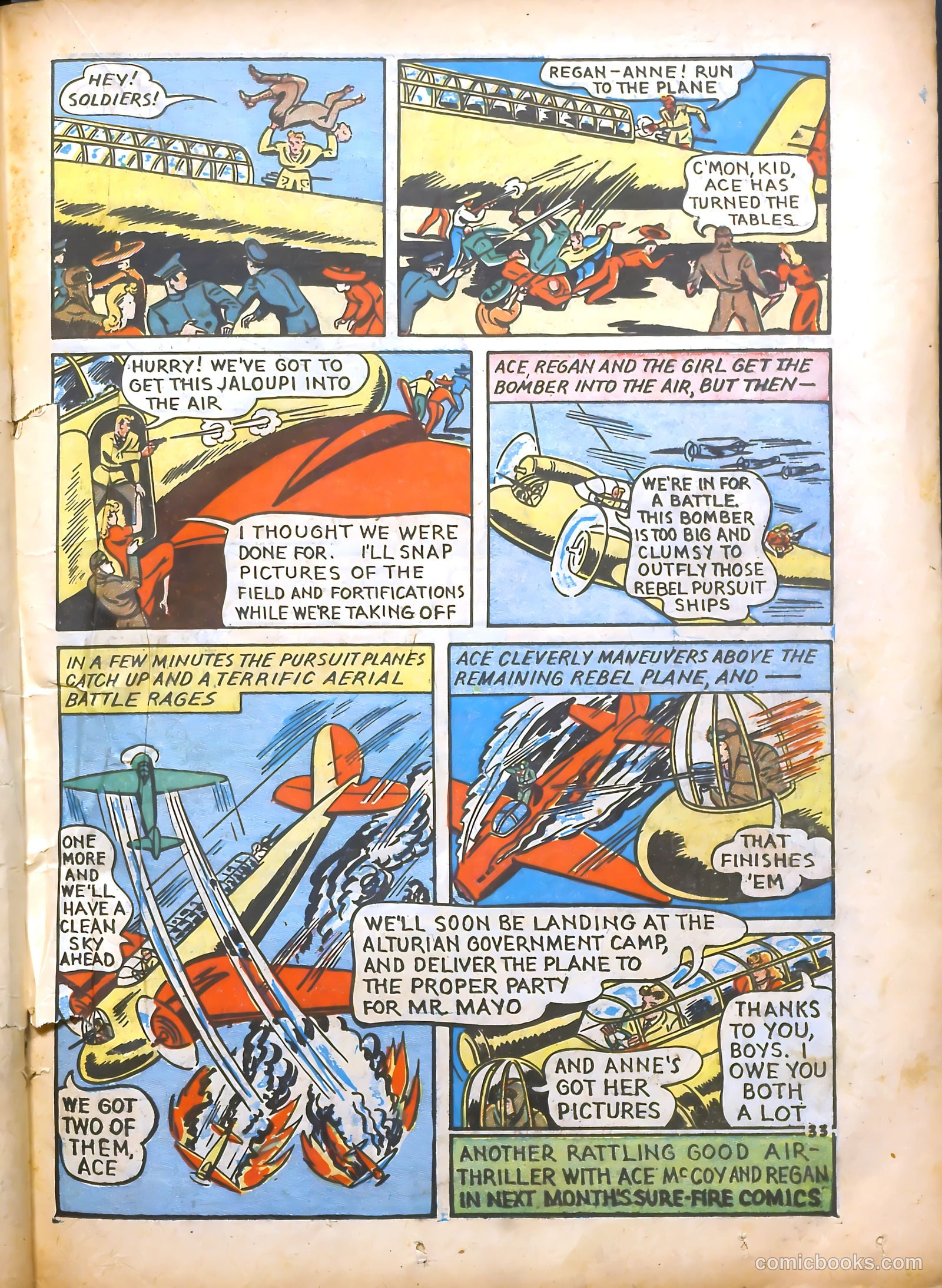Sure-Fire Comics #3 (1940) — page 36 of 69