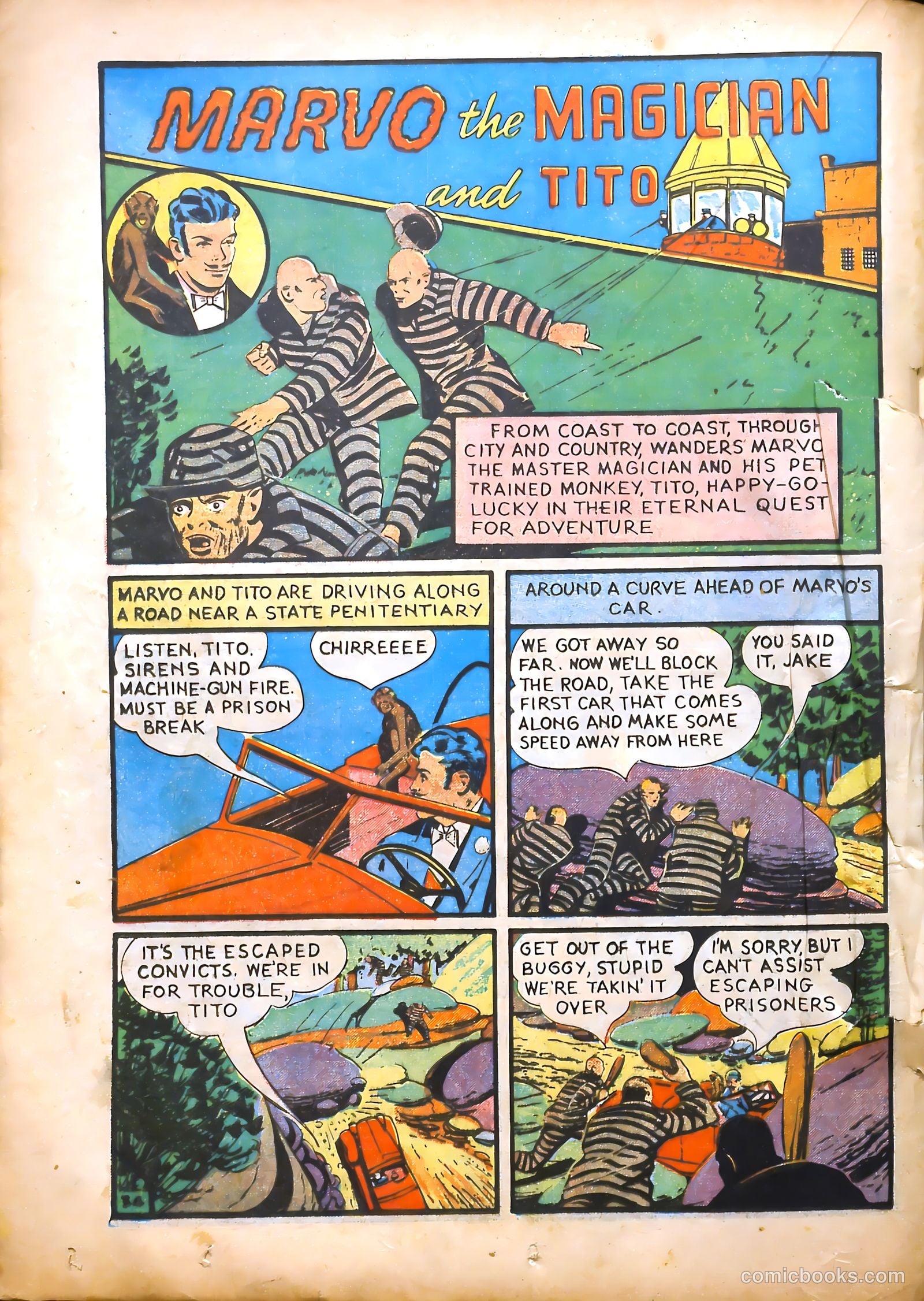 Sure-Fire Comics #3 (1940) — page 37 of 69
