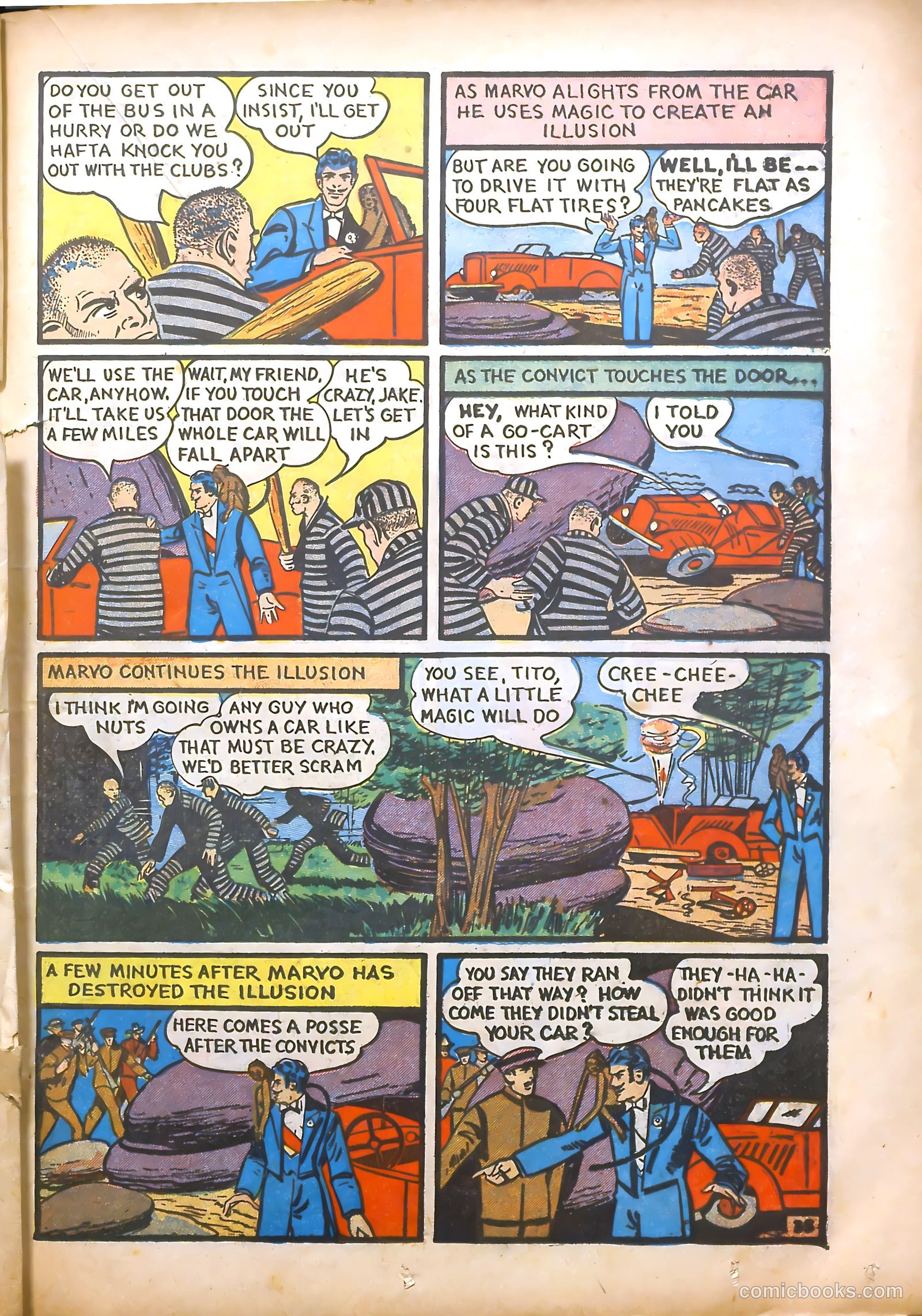 Sure-Fire Comics #3 (1940) — page 38 of 69